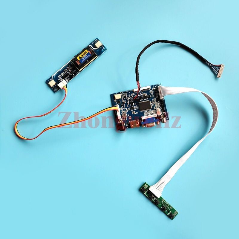 For M150XN07 V1/V2/V5 2CCFL 1024x768 VGA AV HDMI LVDS 20Pin Controller Board Kit