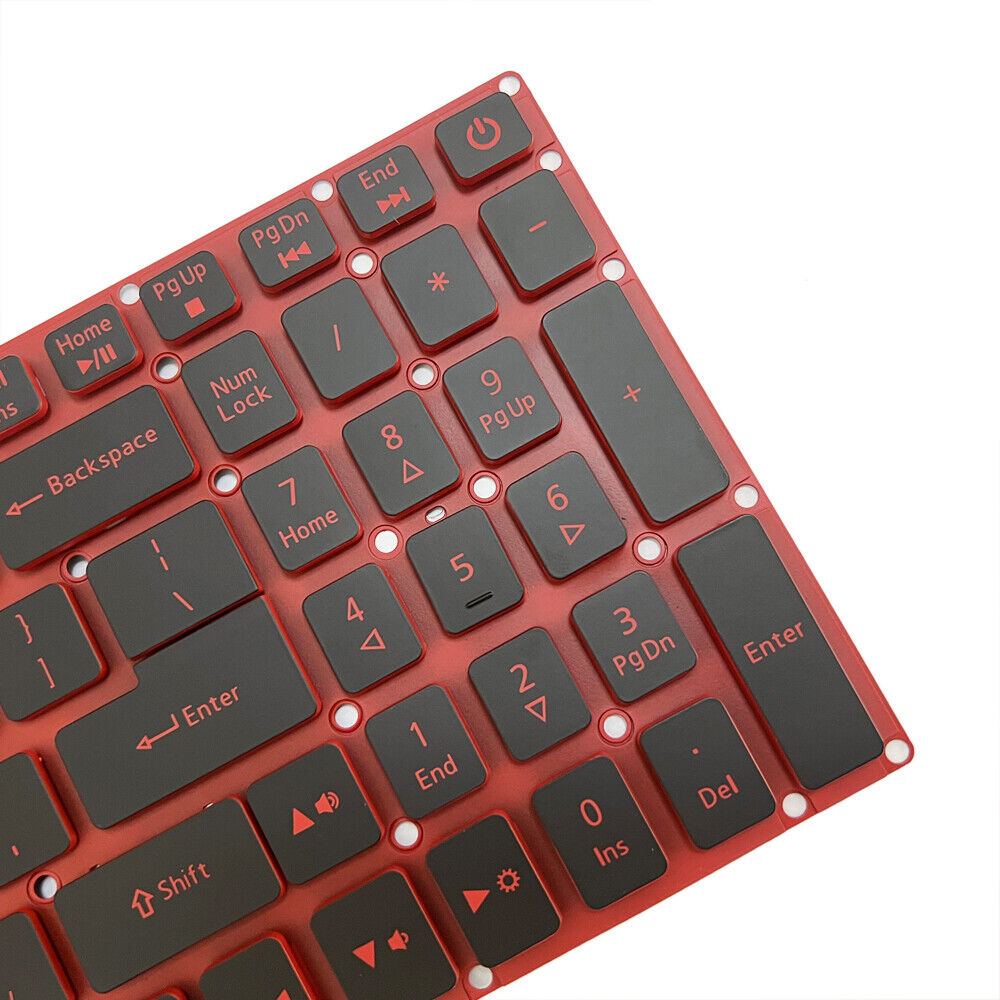 Red Backlight Keyboard Fit  Acer Nitro 5 AN515-41 AN515-42 US