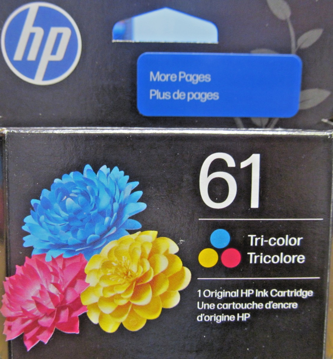 NEW FACTORY SEALED HP 61 TRI-COLOR INK CARTRIDGE EXP JAN 2028 