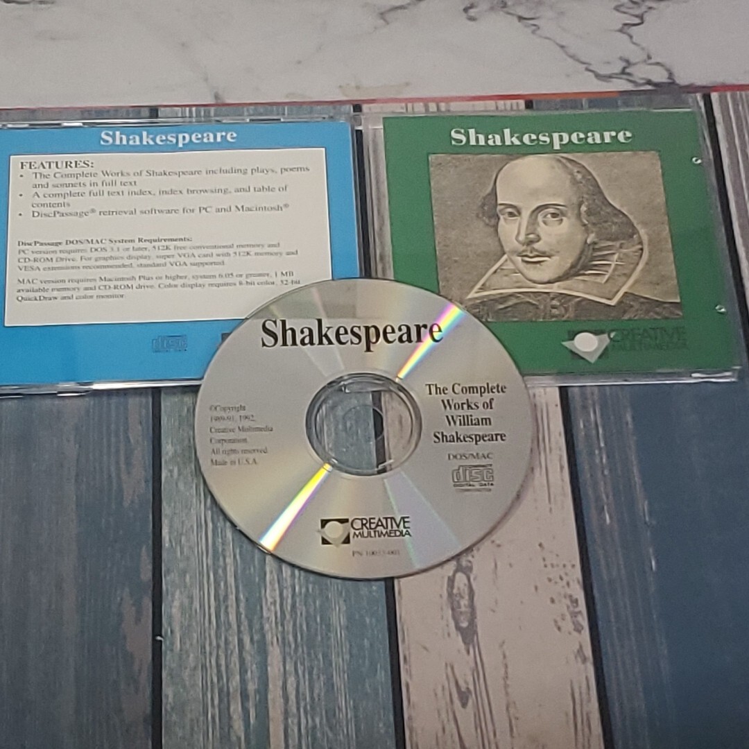 Shakespheare The Complete Works of William Shakespheare PC/Mac Plays, Poems, Son