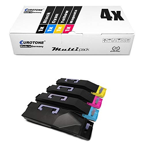 Eurotone 4x Toner Cartridge Compatible for Kyocera TK880 Multicolor