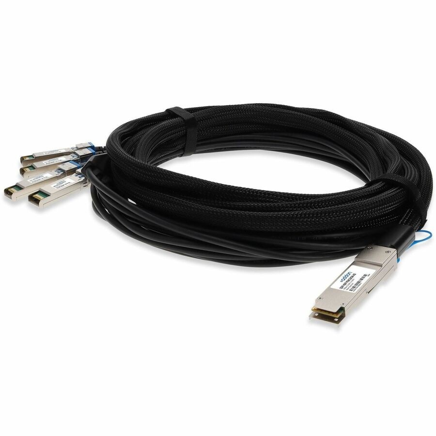 AddOn MSA and TAA Compliant 40GBase-CU QSFP+ to 4xSFP+ Direct Attach Cable