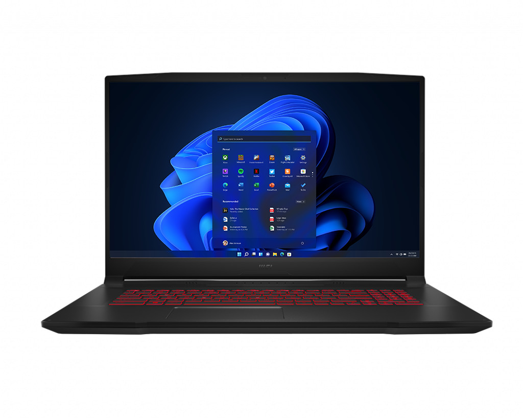 MSI Katana GF76 17.3" 144hz - i7-11800H - 16GB RAM - 3050 Ti - 512GB SSD