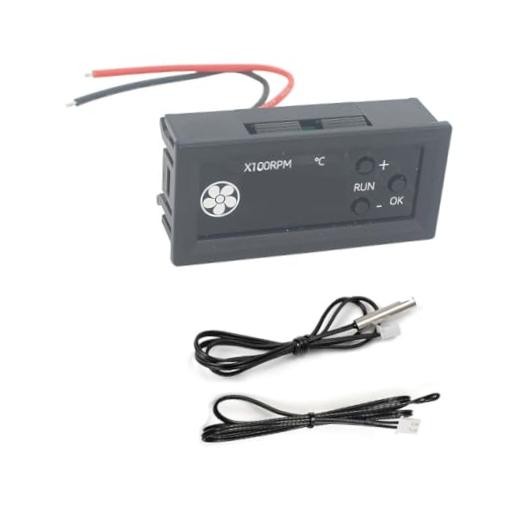 4pin Cooling Fan Speed Controller, PC Computer Case PWM 4pin Fan Controller-T