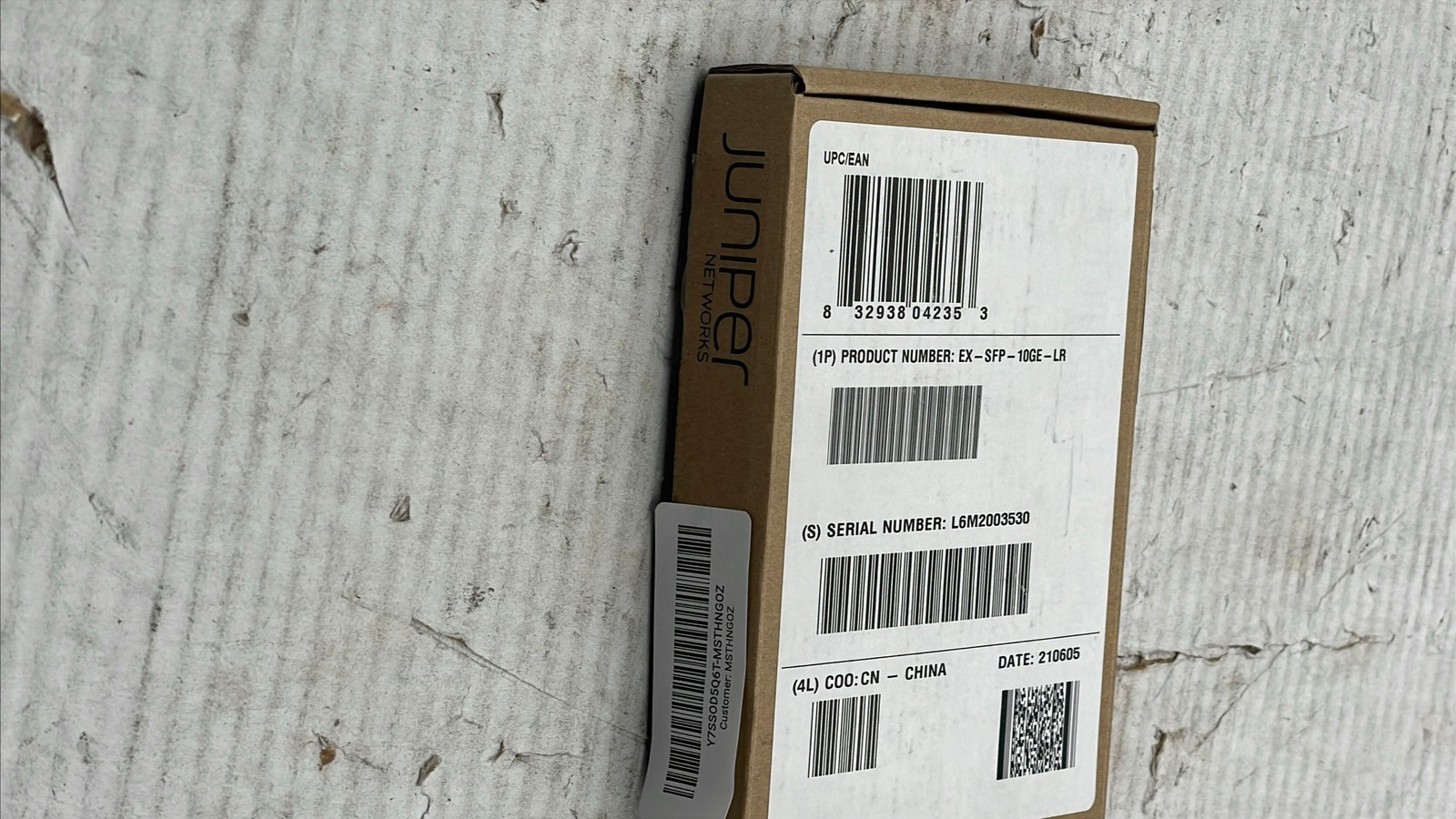 Juniper EX-SFP-10GE-LR 740-021309 10G SFP+ 1310nm 10km SMF