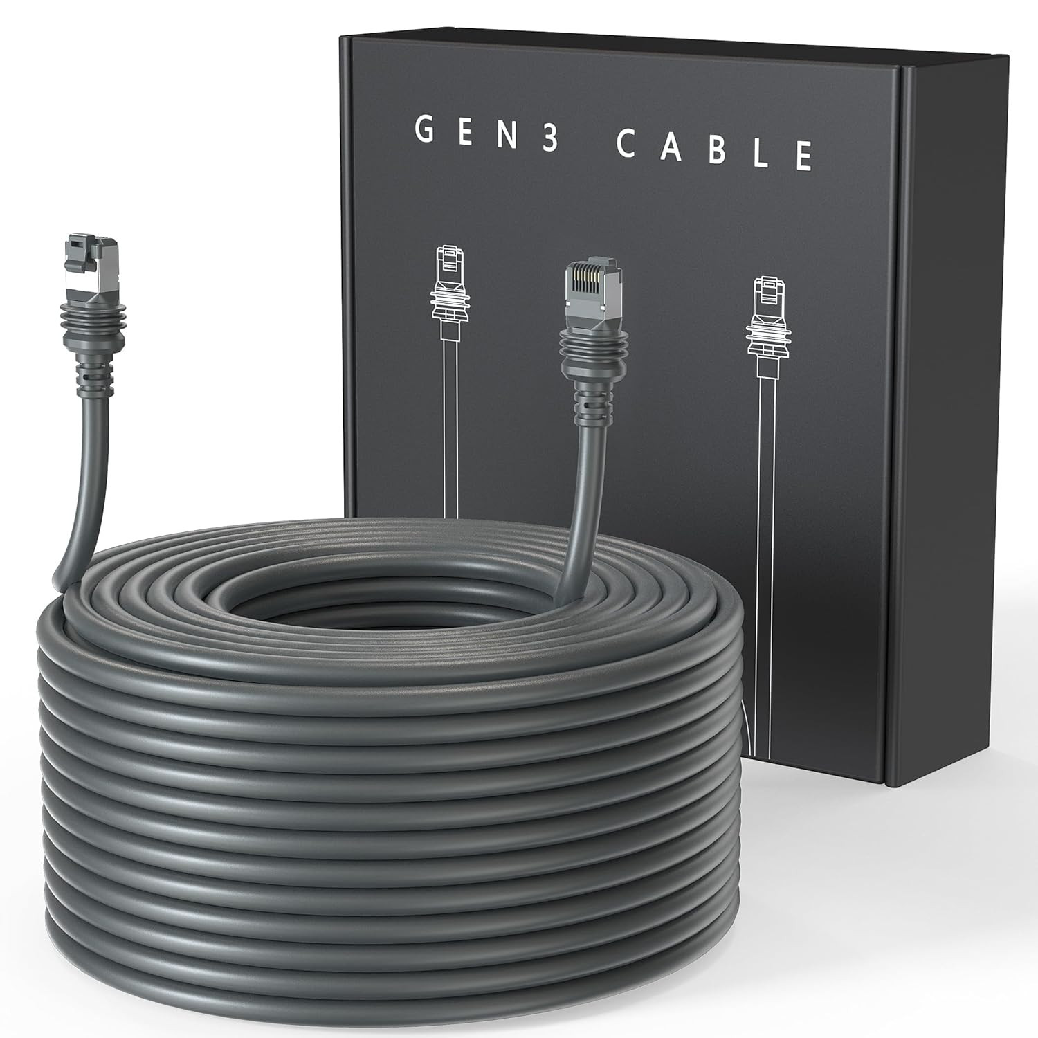 100FT 30M Starlink Cable for Standard 4 4X Gen 3 V4 V5 Replacement Cord