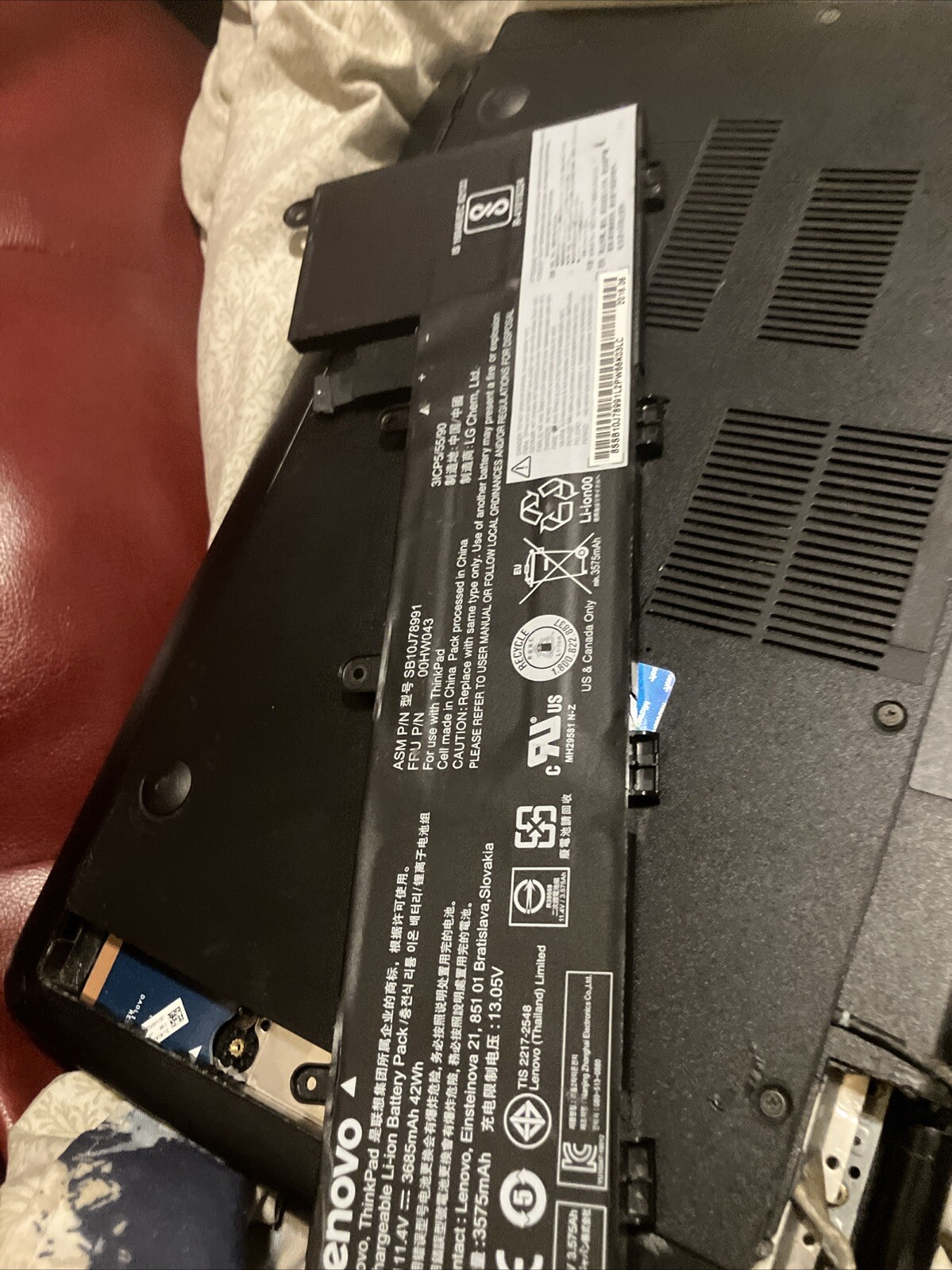 Lenovo 01AV489 24000 mAh Li-Ion Battery
