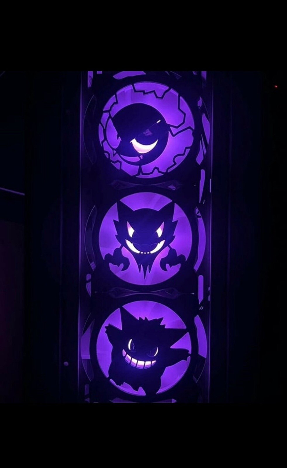 3D Printed Pokemon 3 Pack PC Fan Grill Cover | Gaming Setup Accessory