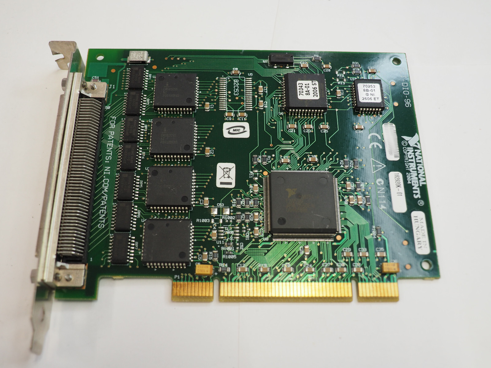 National Instruments PCI-DIO-96 182920K-01 Digital I/O Interface Card