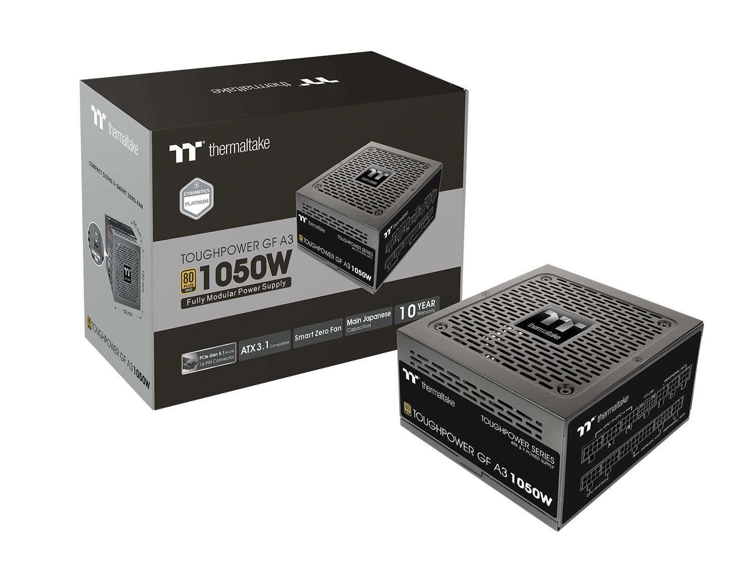 Thermaltake Toughpower GF A3 1050W, 12V-2x6 Connectors on PSU & NVIDIA RTX 50