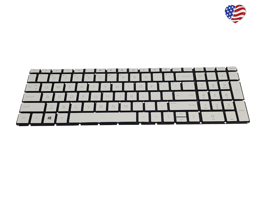 HP 15-dy0013dx 15-dy1023dx 15-dy1731ms 15-dy1751ms 15-dy1771ms Keyboard Silver