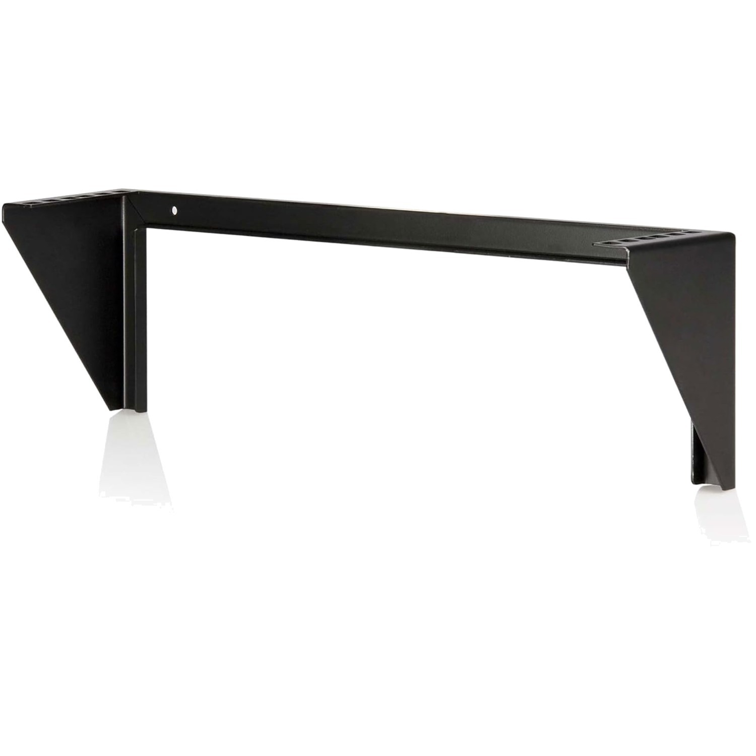 Versatile 2U Wall-Mount Rack Bracket - Supports 125lbs, Perfect for Networking