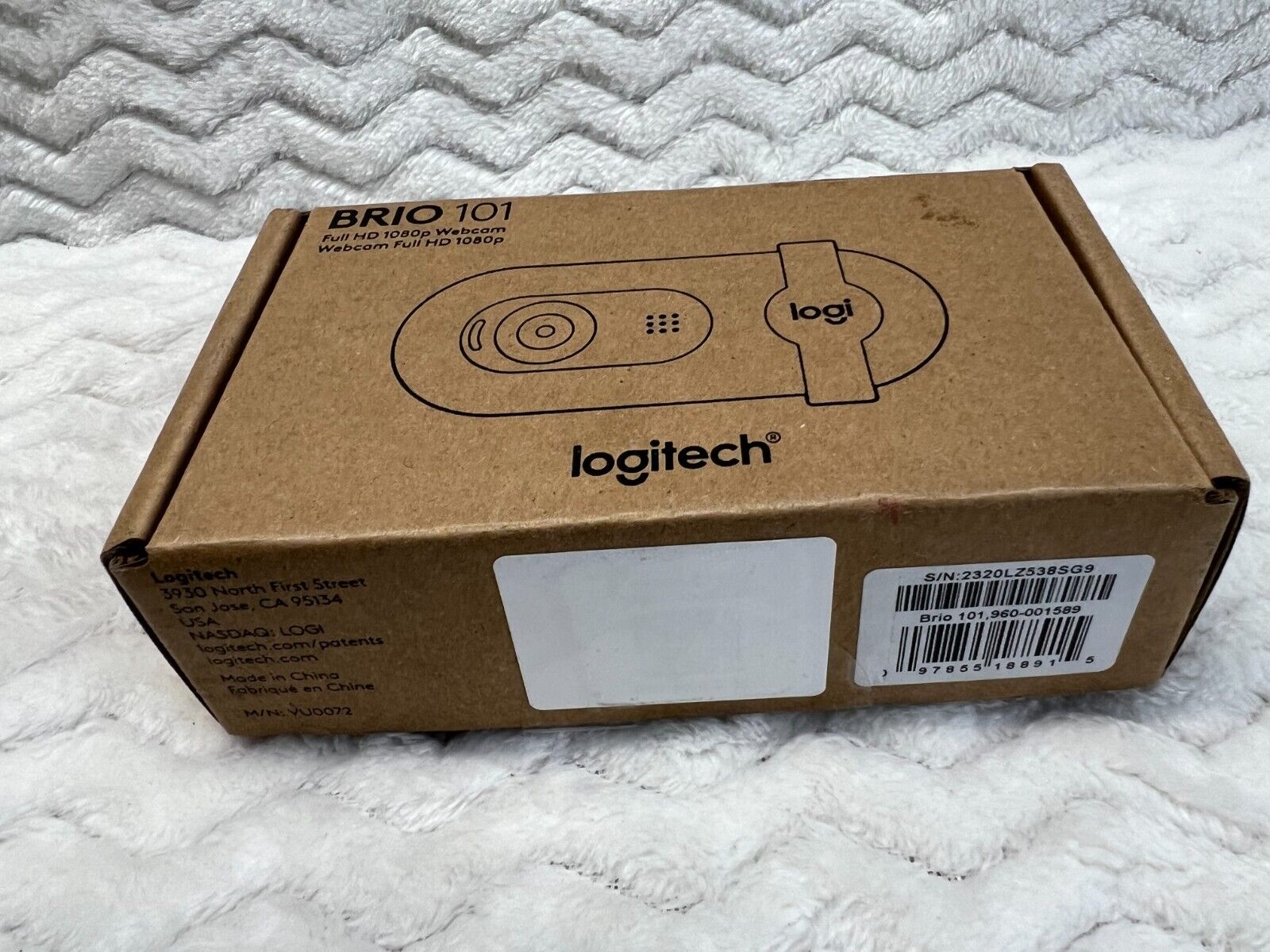 Logitech Brio 101 Full HD 1080p Webcam Made for Meetings Work Streaming TESTED
