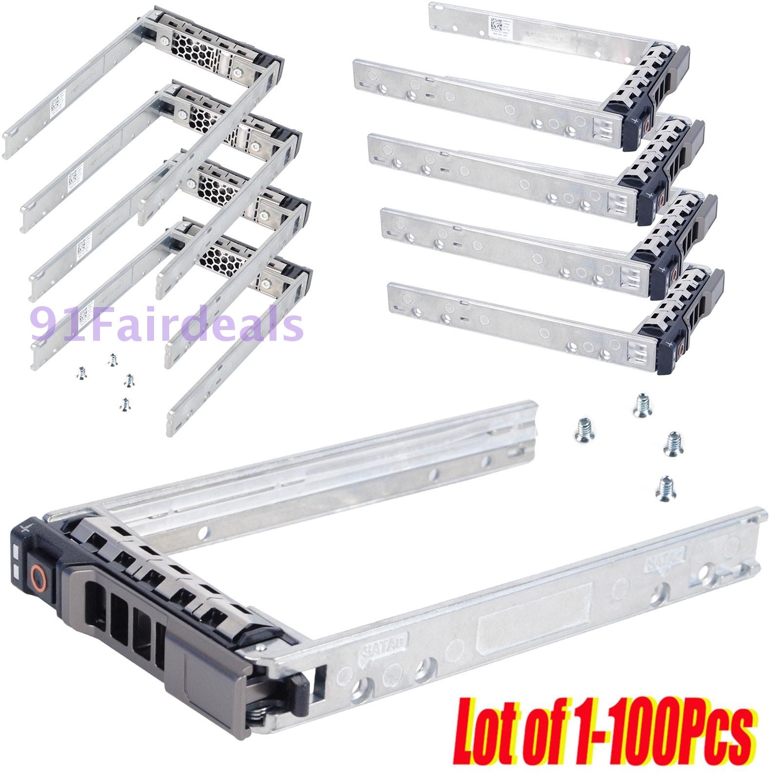Lot 1-100pcs 2.5" Hard Drive Tray Caddy for Dell R310 R410 R515 R715 R620 0G176J
