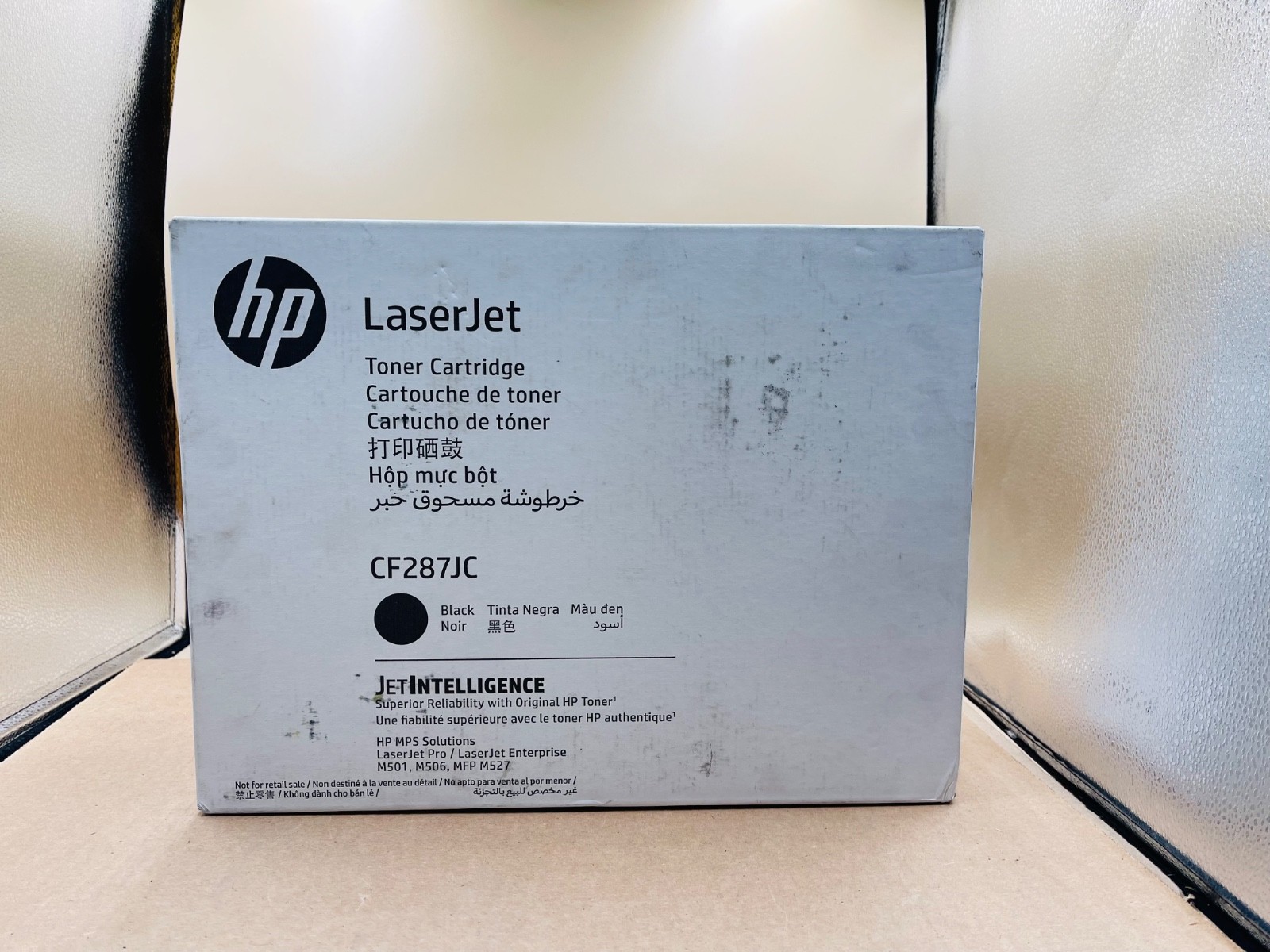 HP 87X CF287JC Black High Yield Cartridge M506 MFP M527 Genuine New Sealed Box