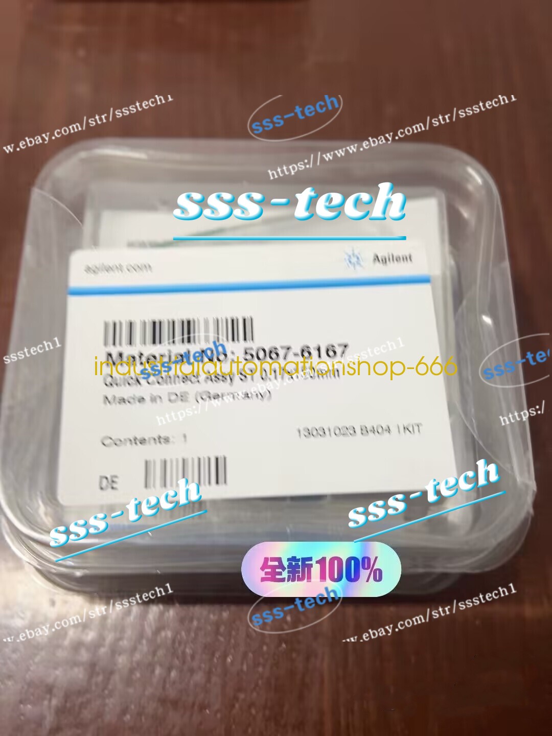 1PC NEW Agilent 5067-6167 Quick connect connector component Via DHL or FedEX