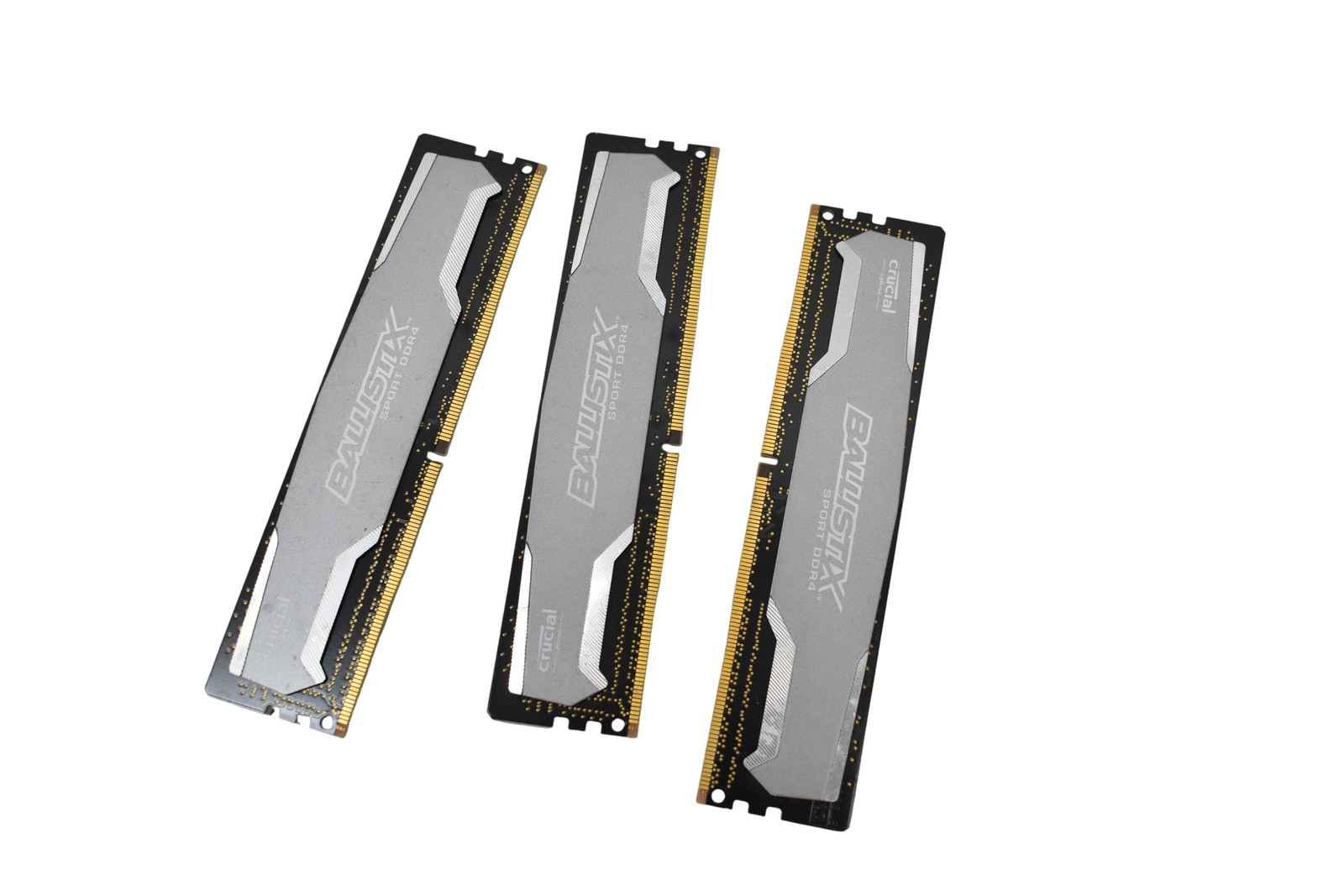 Crucial Ballistix 24GB 3x8GB DDR4 2400 PC4-19200 DIMM Desktop Computer DDR4