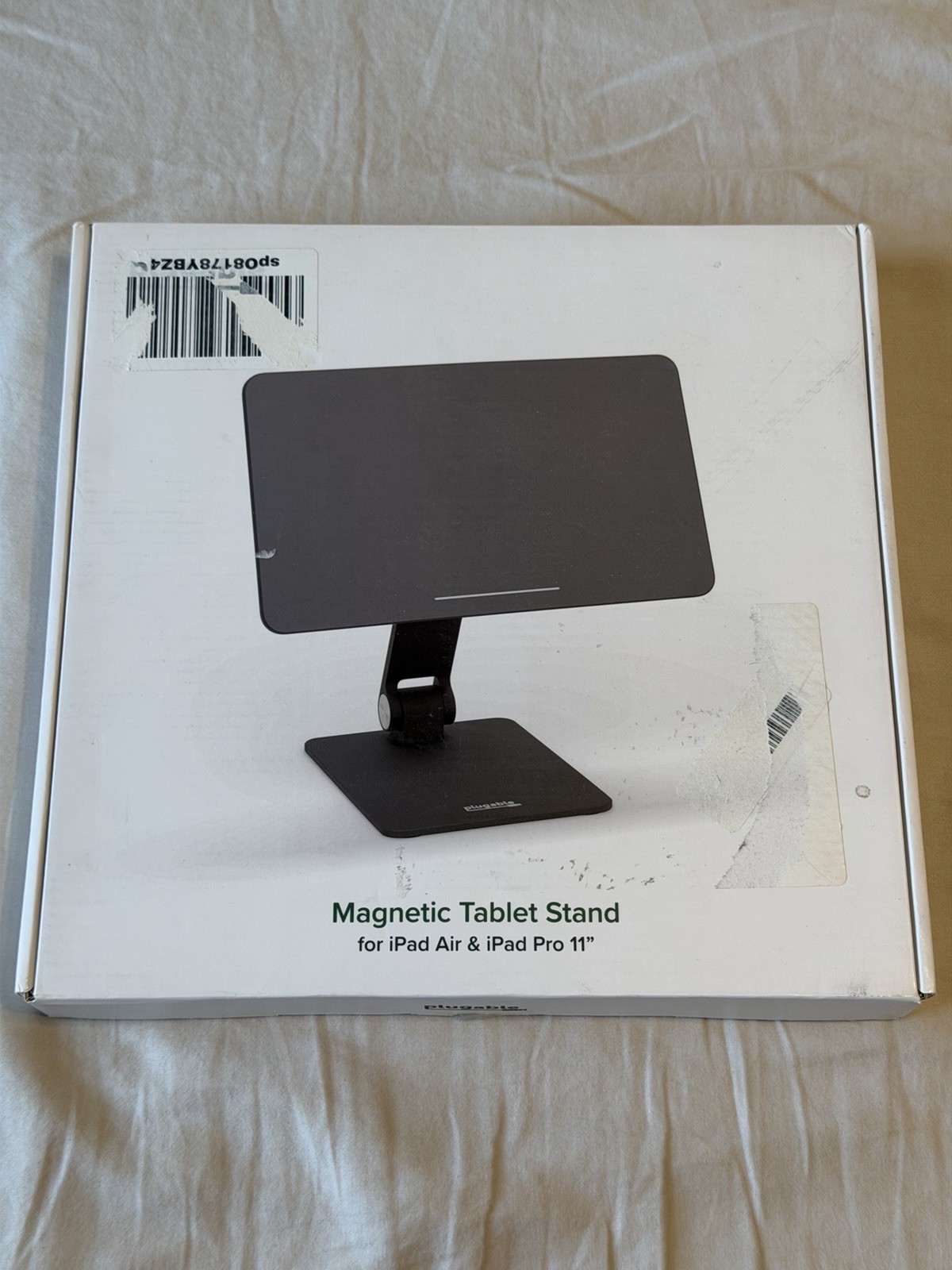 Plugable Magnetic Tablet Stand For iPad Air & iPad Pro 11” Dark Grey New
