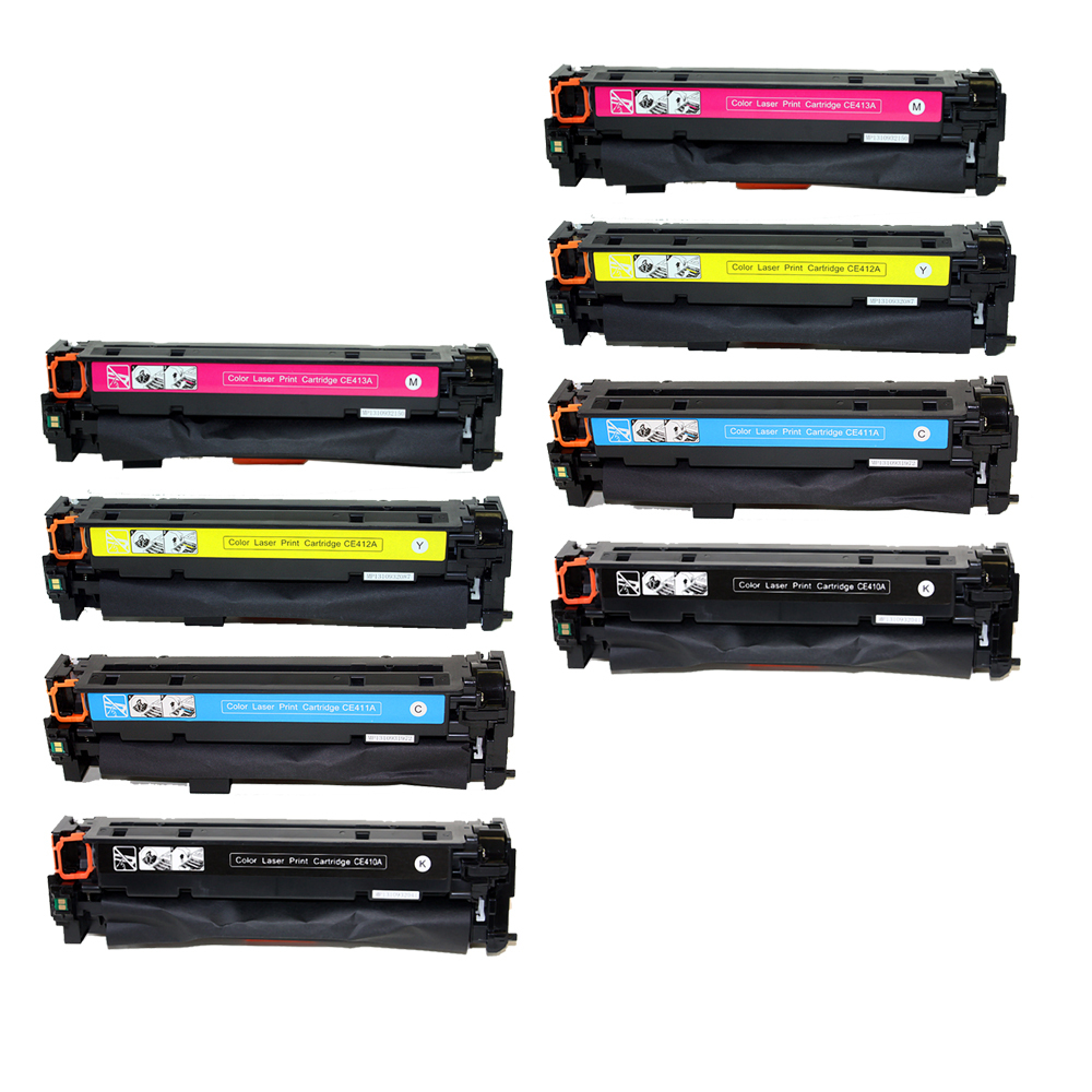 8PK CE410A CE411A CE412A CE413A Toner Set For HP305A LaserJet M351 M375 M475