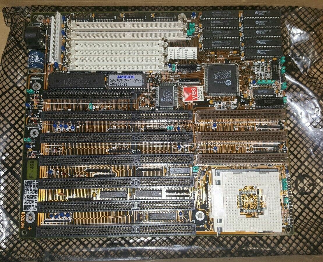  Pine PT-429 Socket 3 486 AT 486 Motherboard