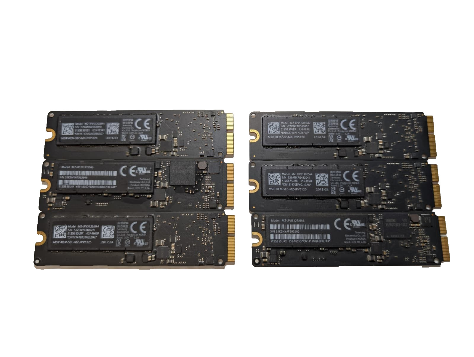 Apple Samsung 512GB PCIe SSD SSUBX MacBook Pro Air iMac 2013 2014 2015 655-1859