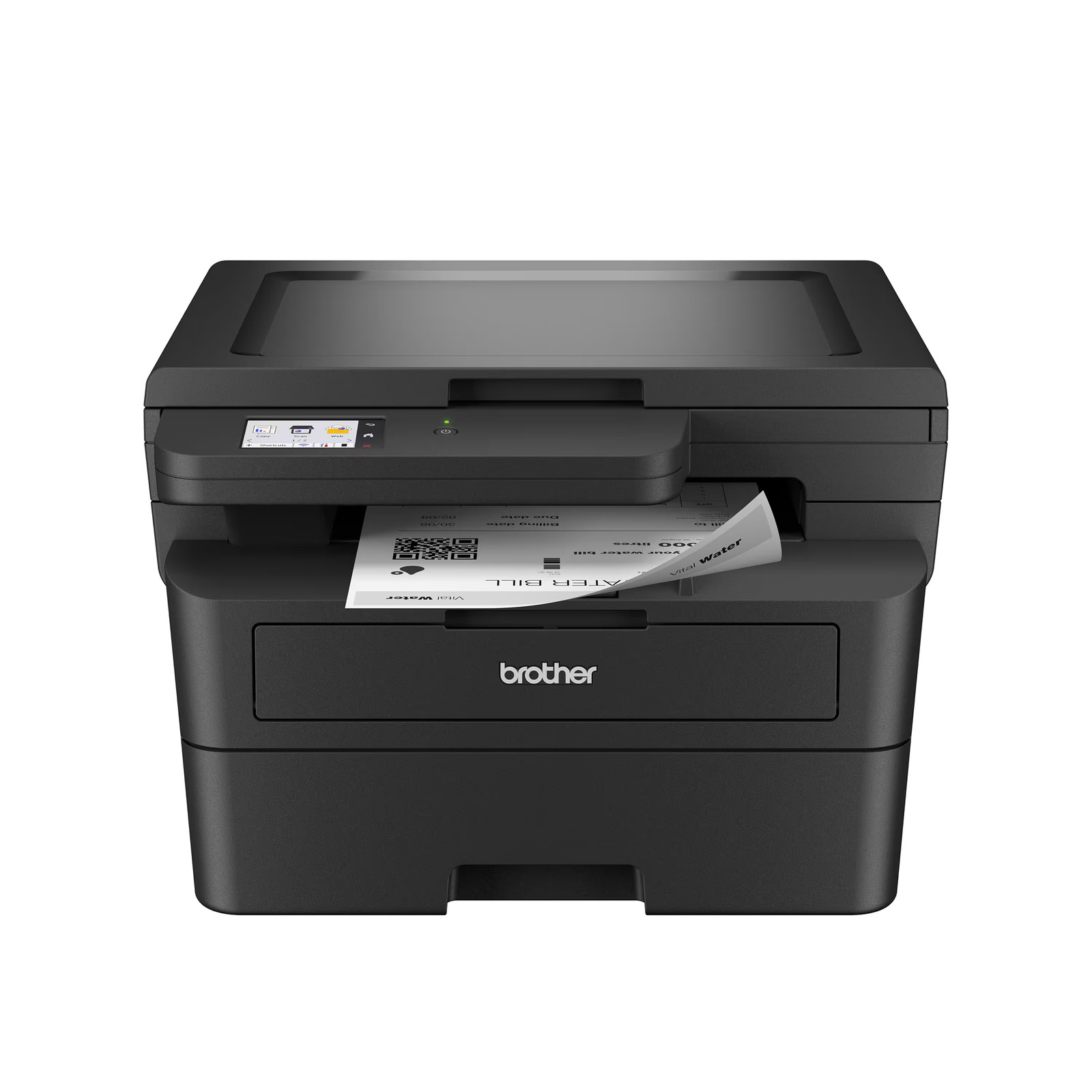 Brother - HL-L2480DW Wireless Black-and-White Refresh Subscription Eligible 3...