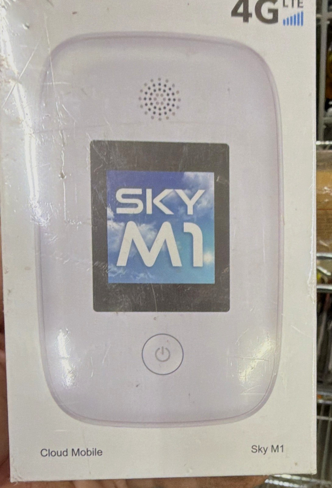 Cloud Mobile Sky M1 4G LTE Wi-Fi Hotspot Modem, Unlocked, White