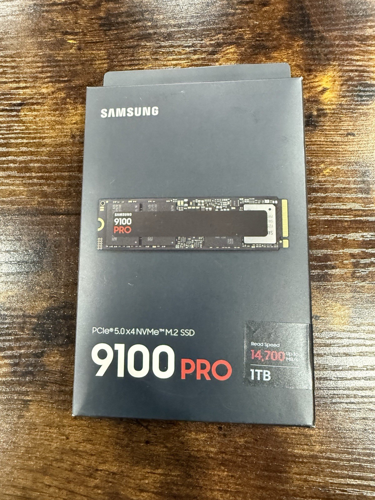 Samsung 9100 PRO 1TB PCIe 5.0x4 M.2 2280 SSD Best for AI Computing, Gaming