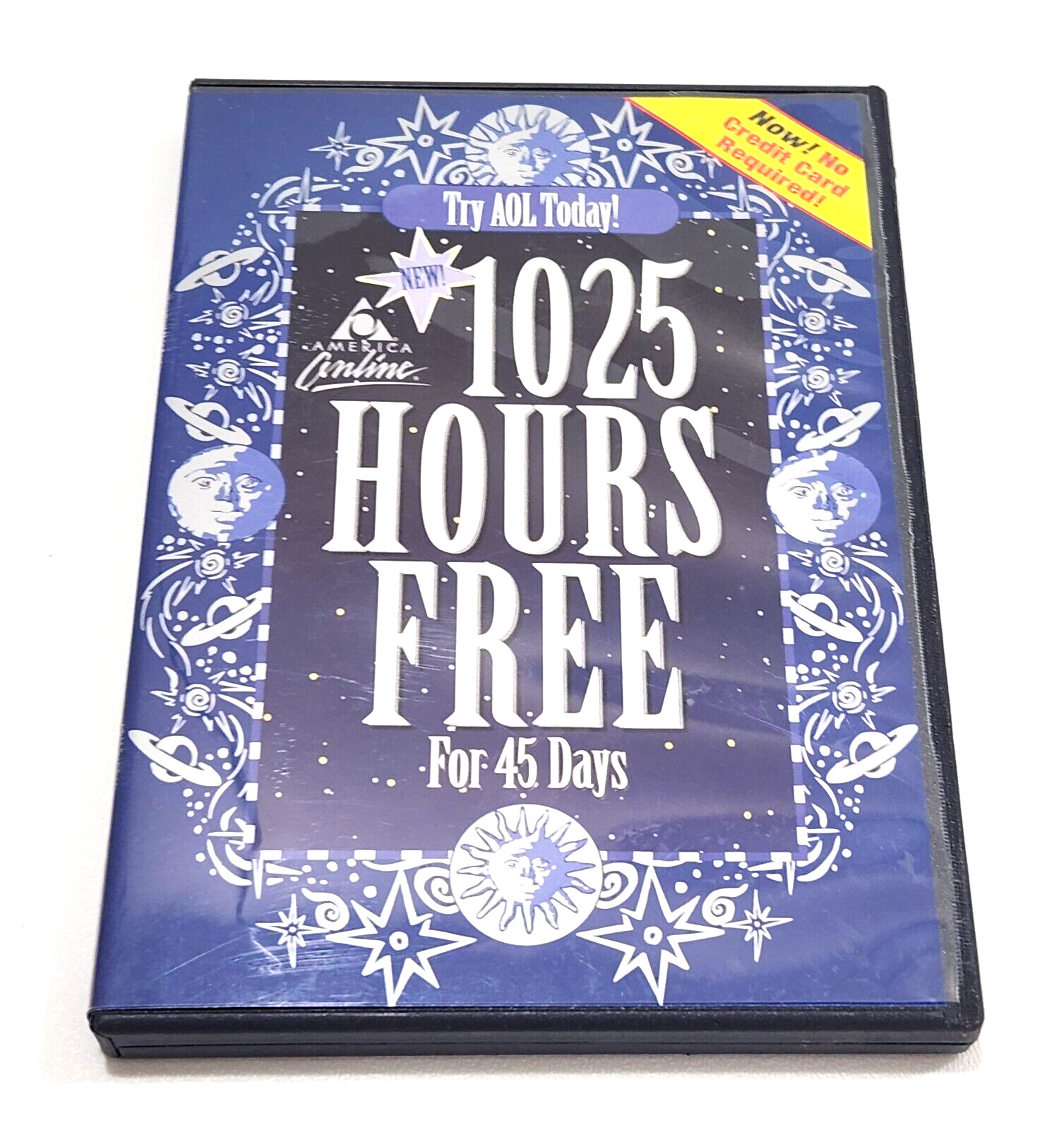 America Online Installation CD 1025 Hours Free For 45 Days Try AOL Today 2000