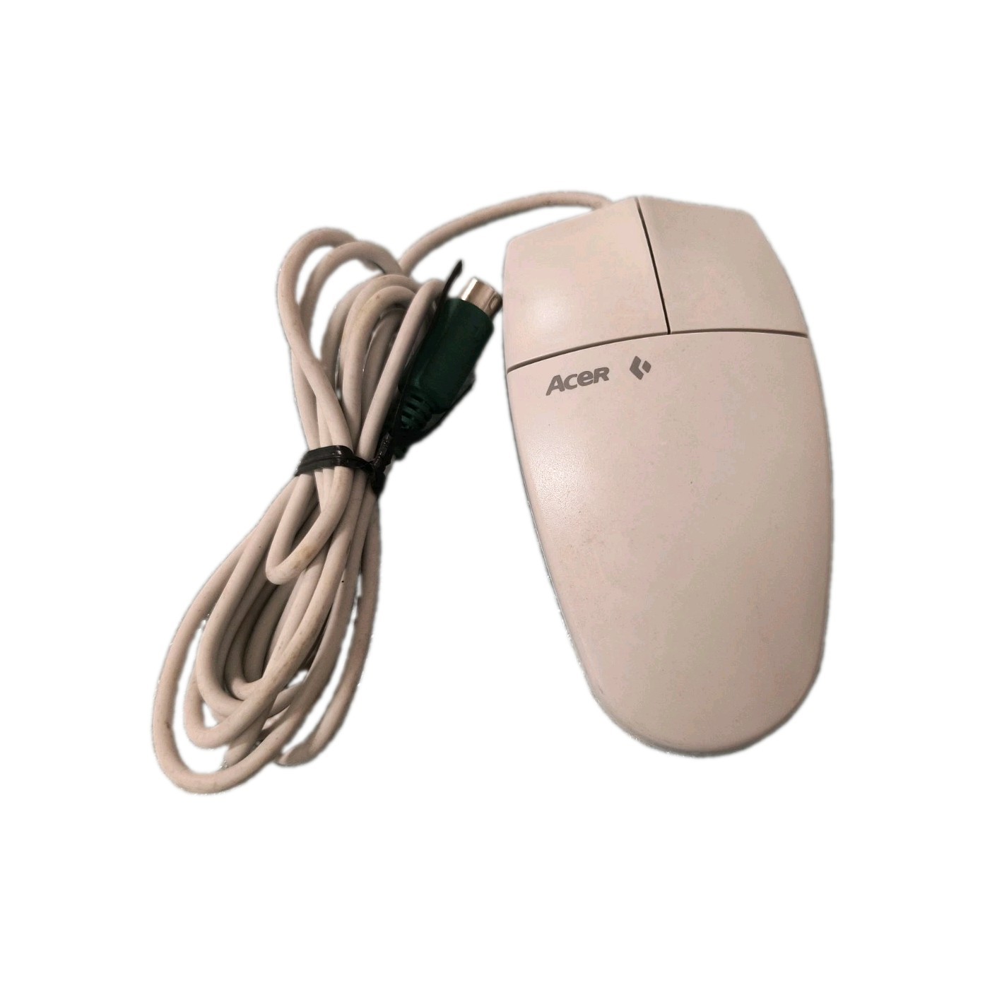 RARE VINTAGE ACER GM-9001 2 BUTTON PS2 MECHANICAL MOUSE RM3-SB4-5