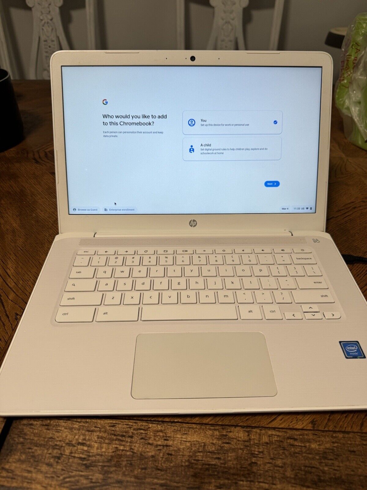 hp chromebook 14-ca030nr Notebook Laptop