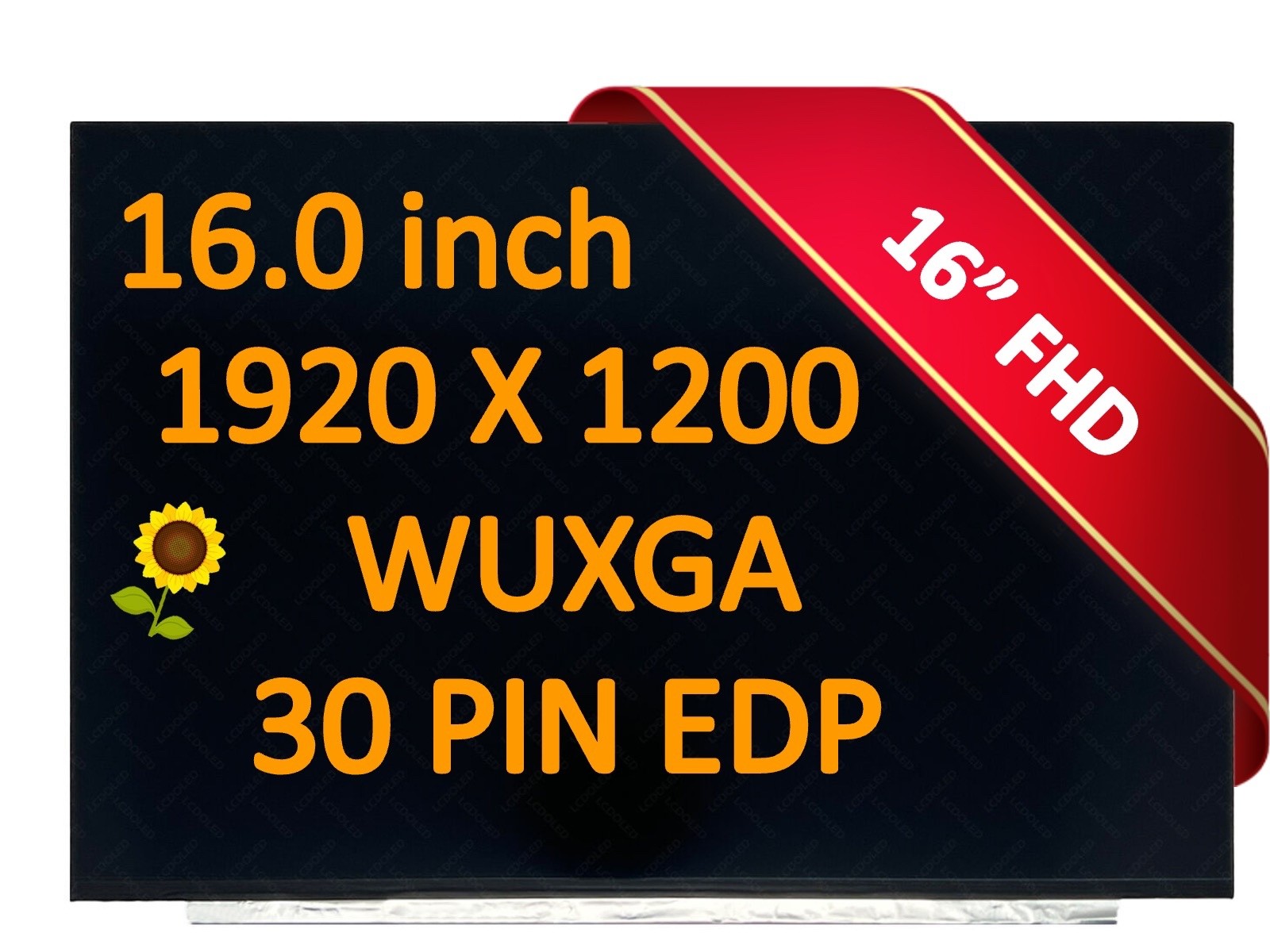 B160UAN04.3 HW0A for Asus Laptop LCD LED Screen 16" FHD+ Non-Touch Display New