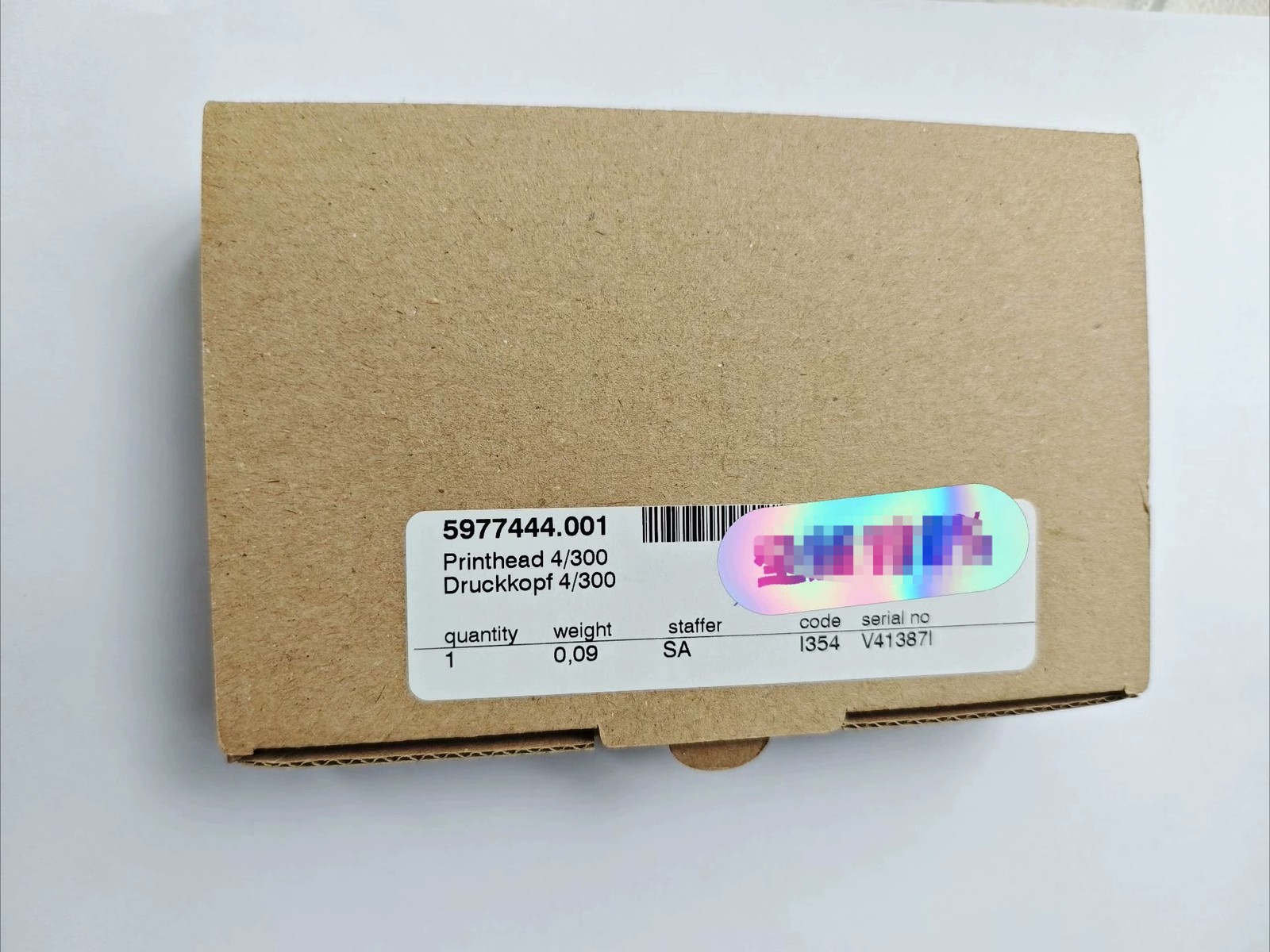 5977444.001 Genuine Printhead CAB Squix4 Thermal Label Printer 305dpi