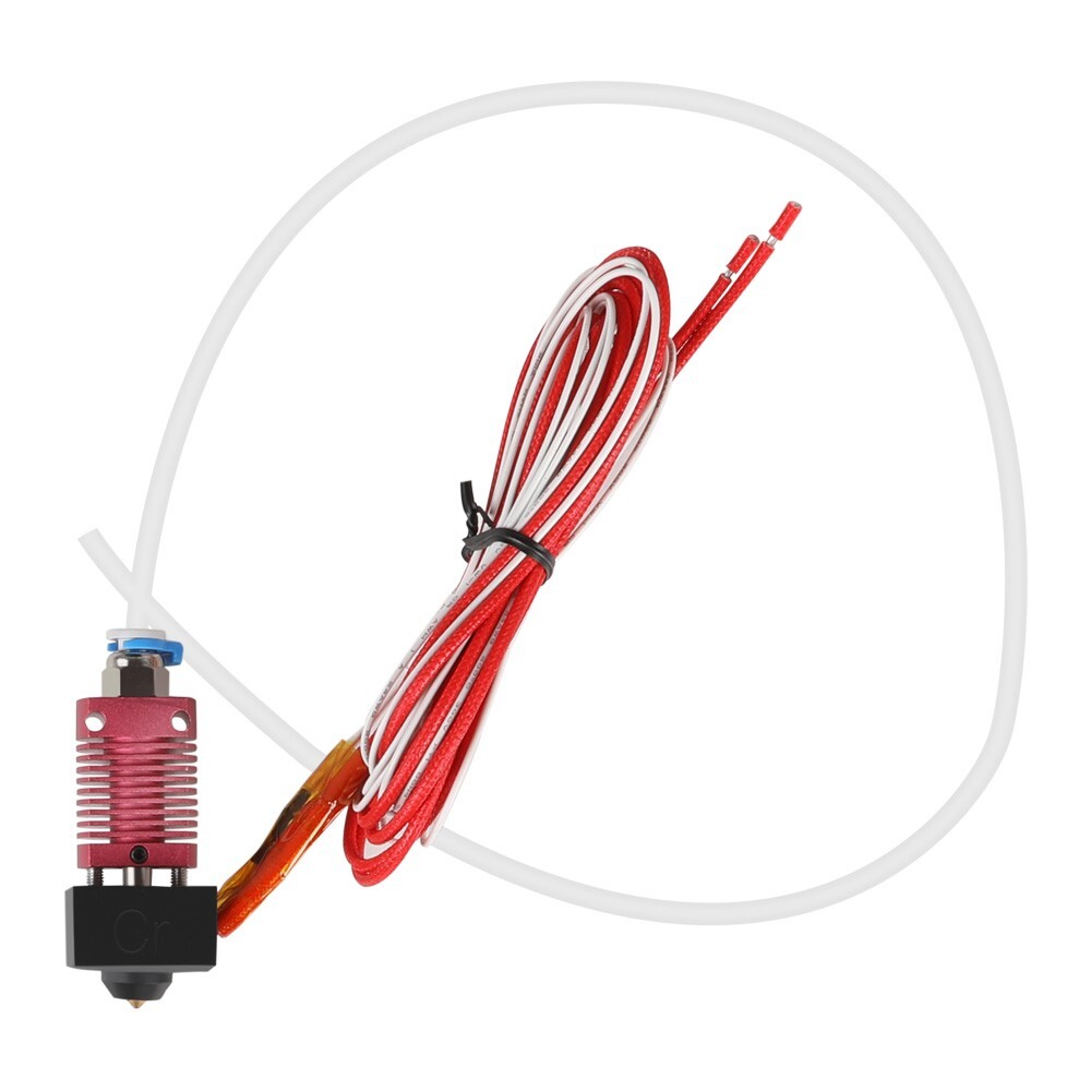 Creality official CR-10 Hotend Kit red metal for 3D pinter