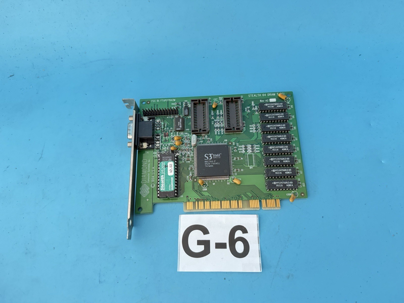 Vintage Diamond Stealth 64 DRAM PCI Graphics Card 2MB S3 Trio64 V2.02 (1994, Ret