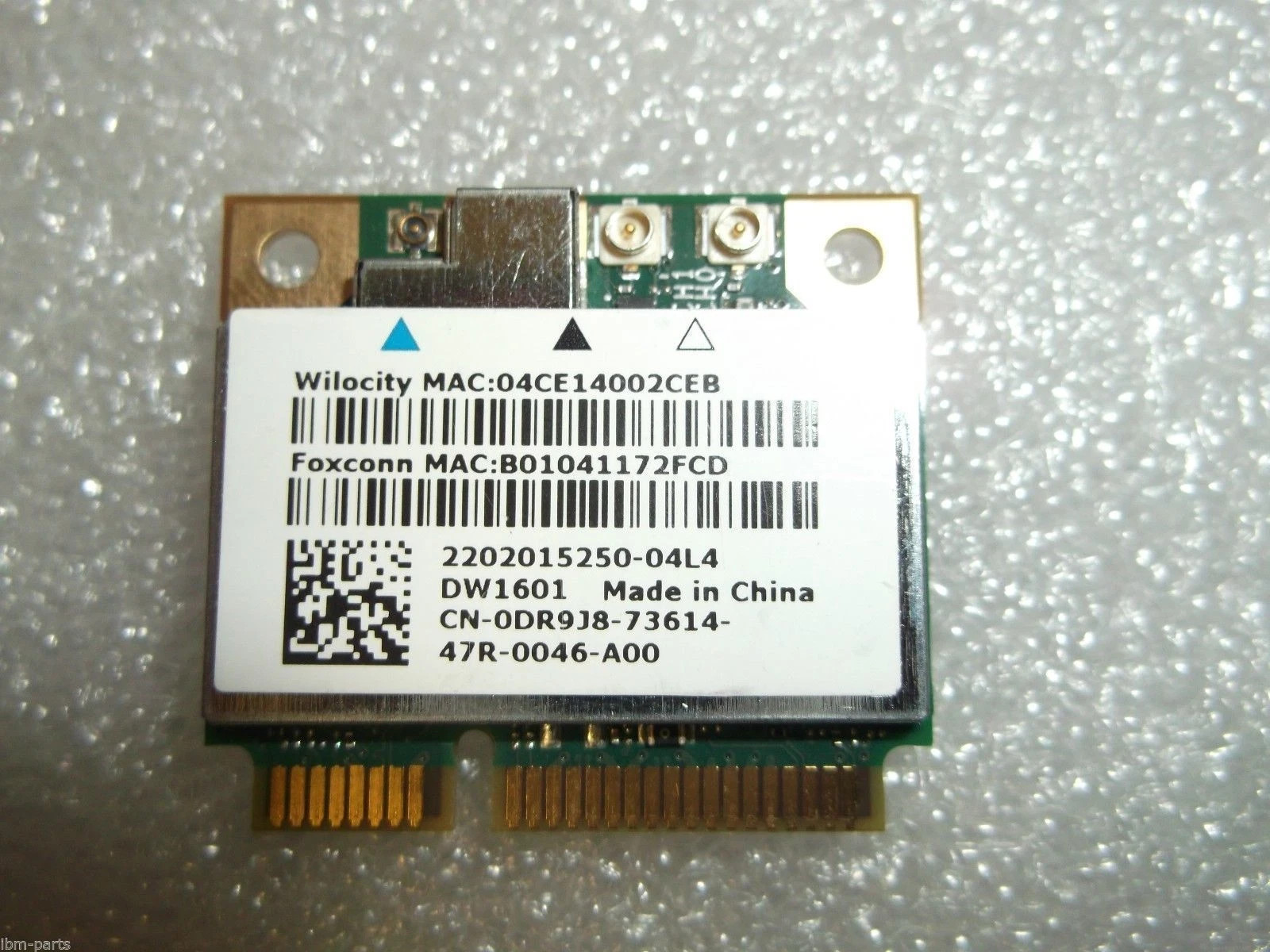Latitude E5540 E7440 DW1601 WiGig 802.11AD Bluetooth 4.0 Mini PCI-E Card DR9J8 