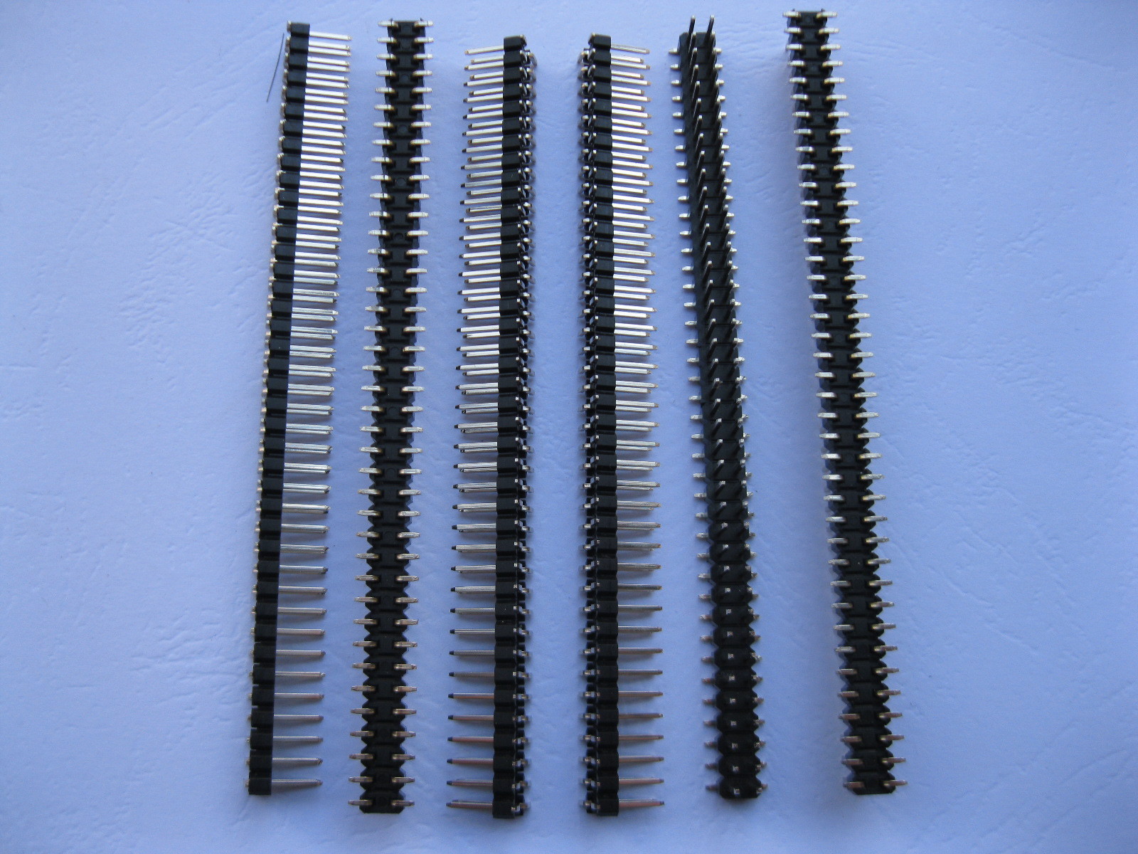 30 pcs SMD SMT 2.54mm 2x40 80pin Male Pin Header Double Row Strip New