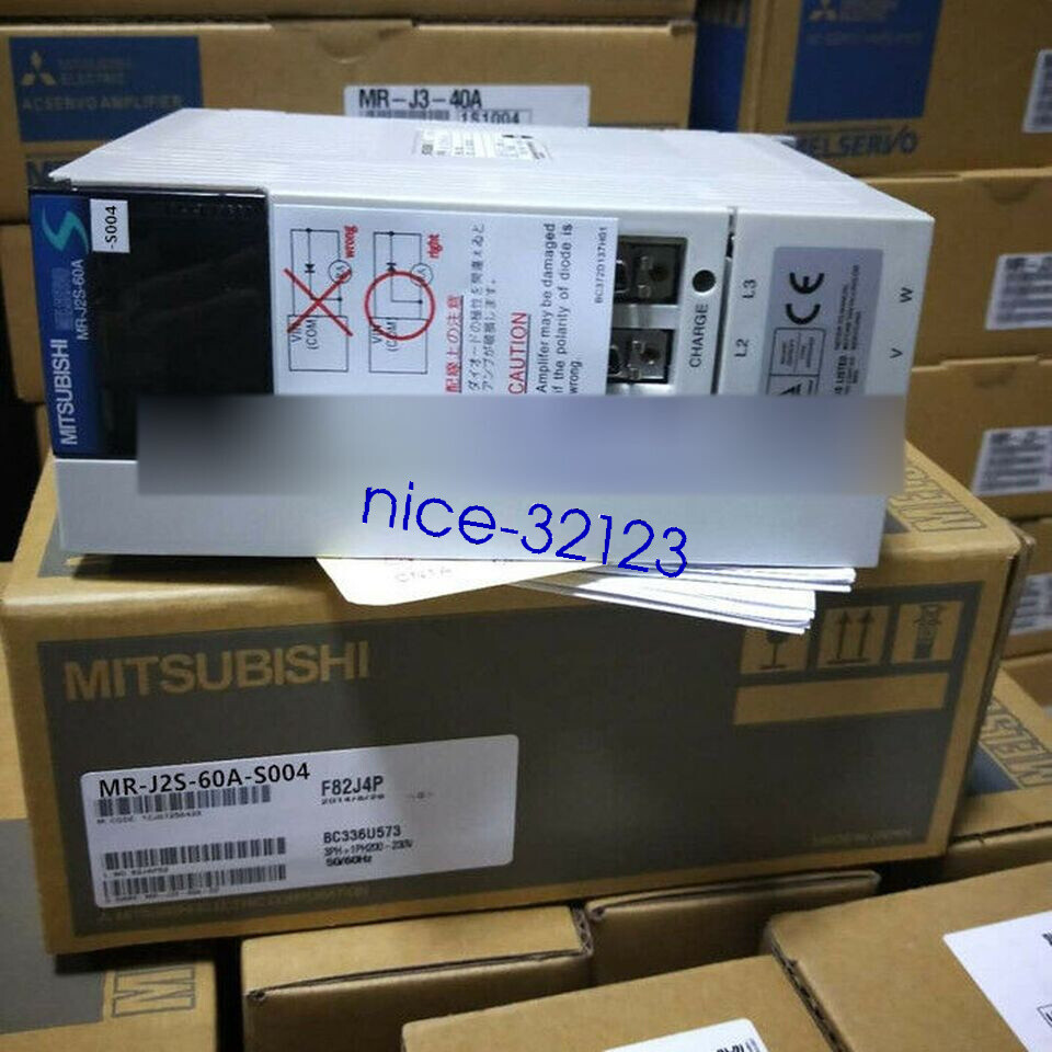 One Mitsubishi Servo Drive MR-J2S-60A-S004 New In box Expedited Shipping