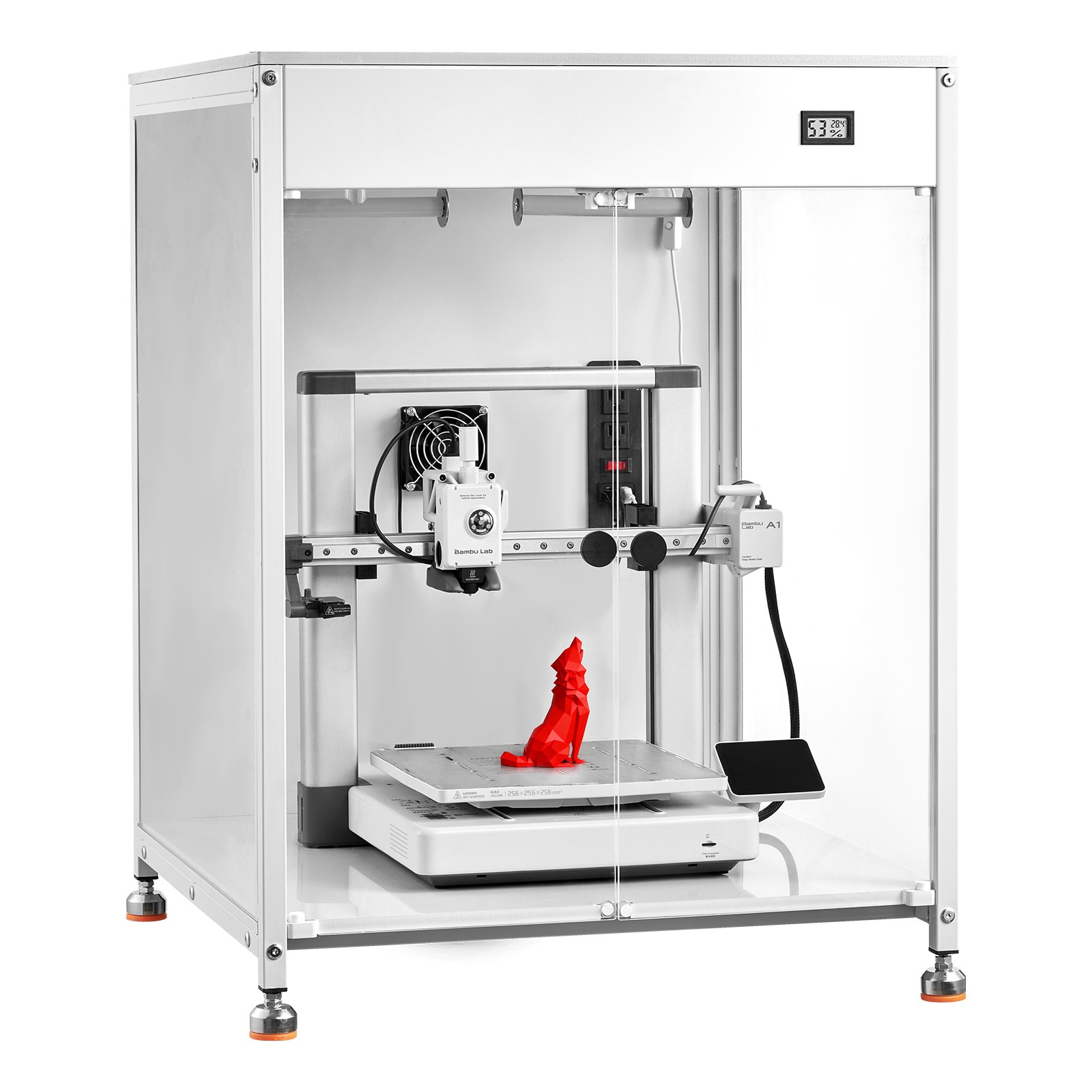Uimoso 3D Printer Enclosure with Ventilation for Bambu Lab/Ender/Neptune Kobra