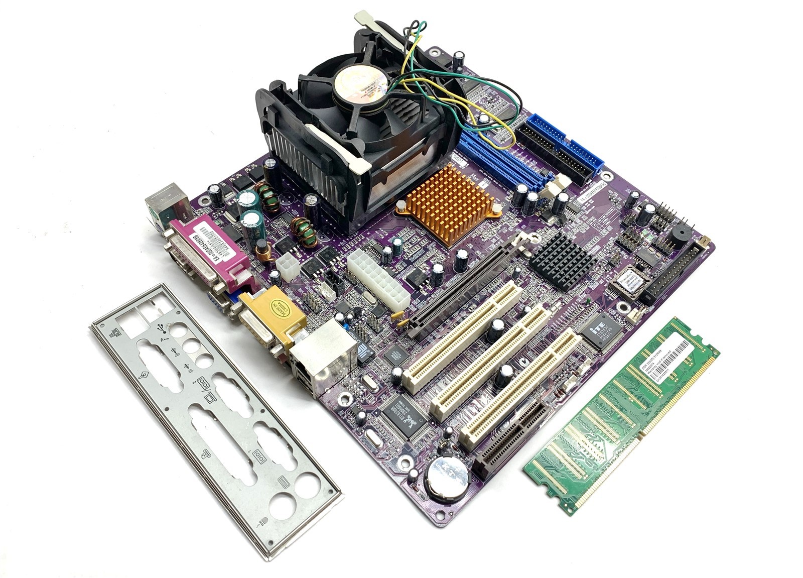 ECS L4S5MG/651+ v3.02 Motherboard mATX mPGA478 Pentium 4 2.53GHz 512MB RAM I/O