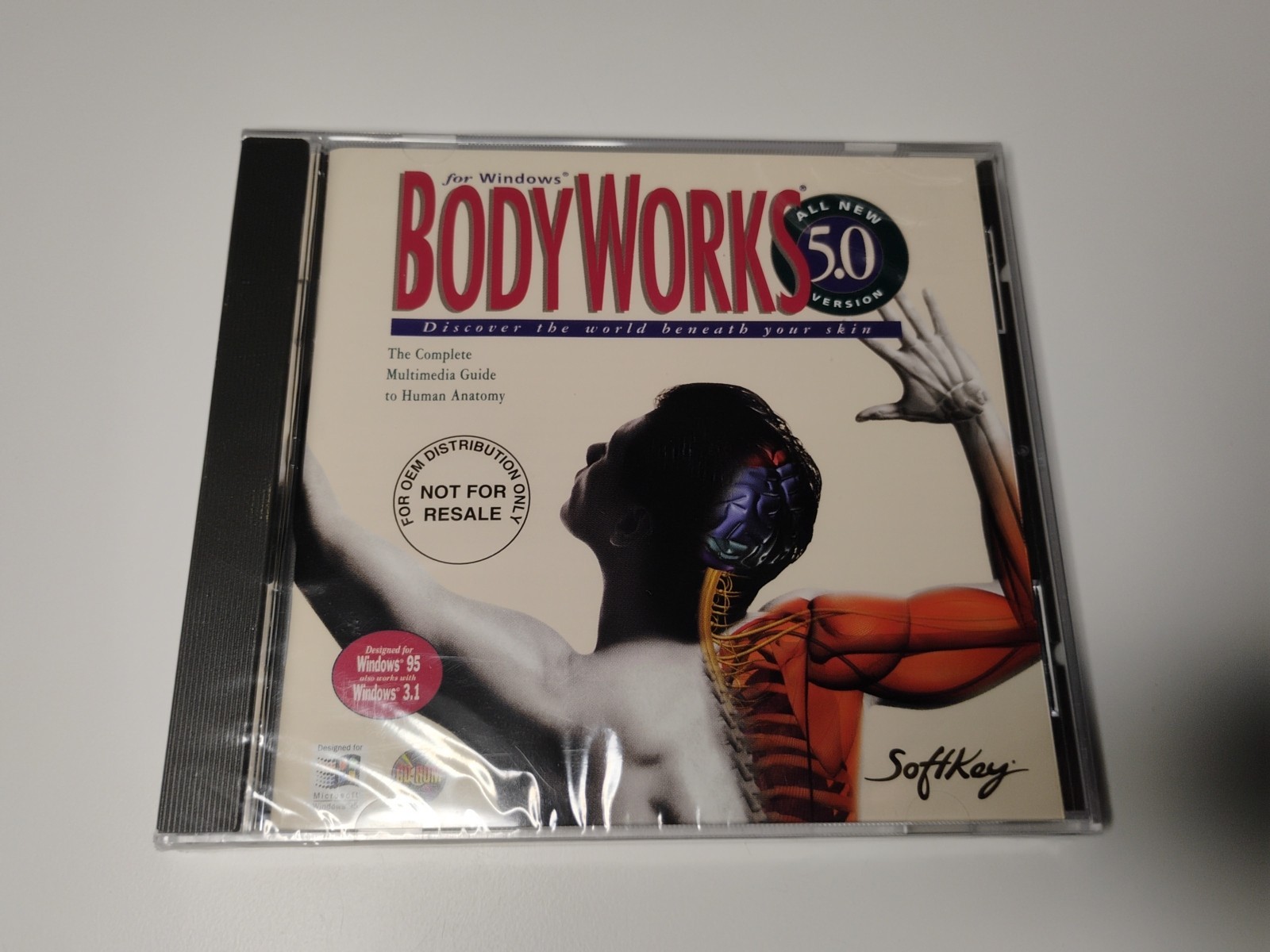 Body Works for Windows 5.0 Factory Sealed (Cd-Rom, 1995)