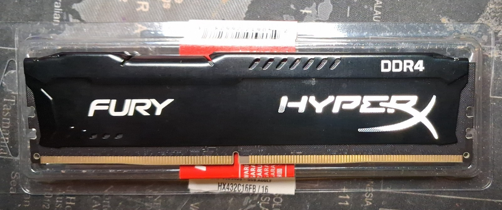 Kingston HyperX Fury 16GB (1x16GB) RAM DDR4 2666MHz HP26D4U6D8ME-16X