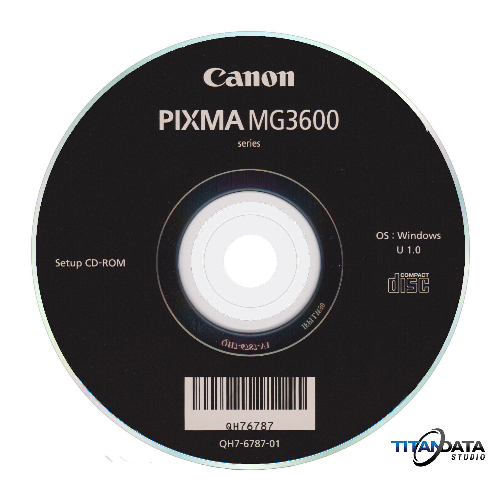 Setup CD ROM for Canon Pixma MG3600 Series Printer Software MG3610 MG3620 MG3640