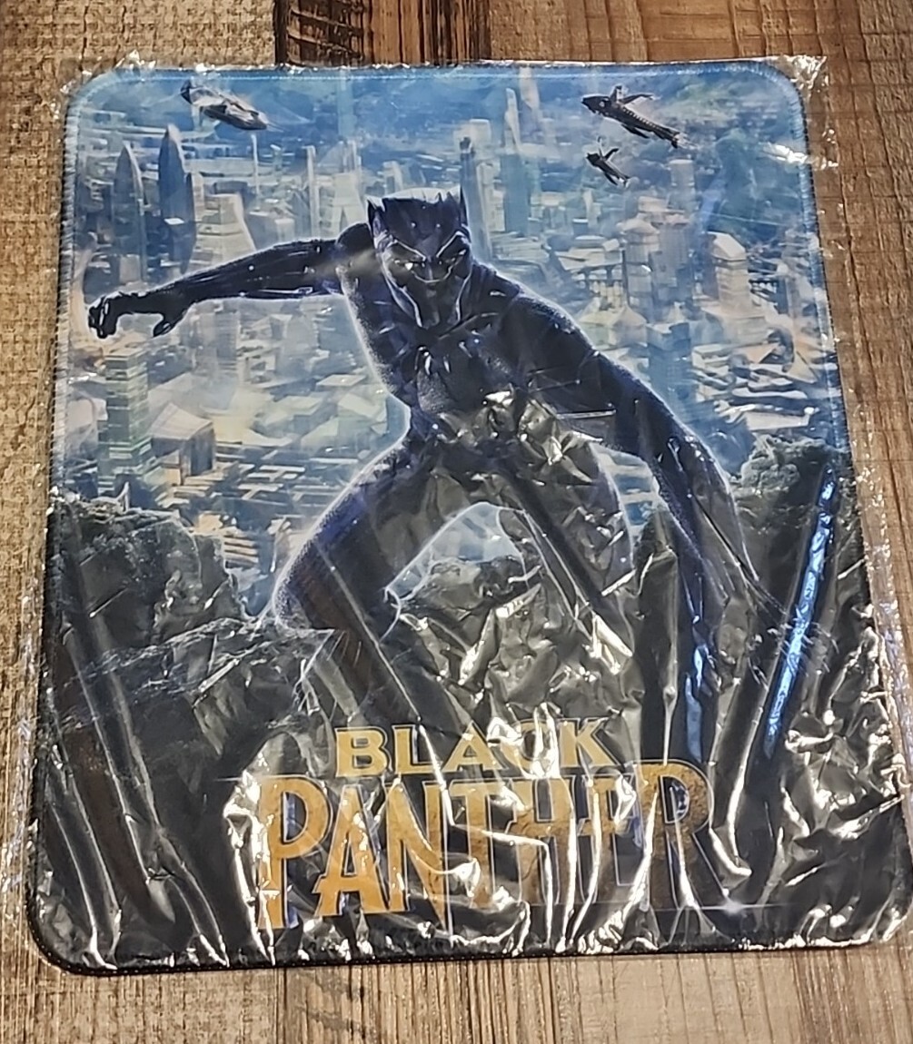Black Panther  Large Mouse Pad 10x12 