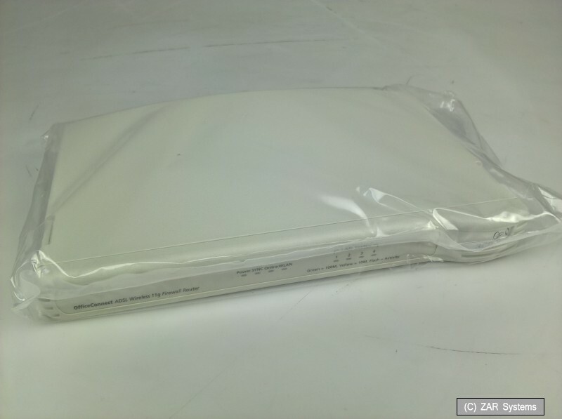 3Com OfficeConnect ADSL Wirless 11G Firewall Access Point Router WL-542 NEW Original Packaging
