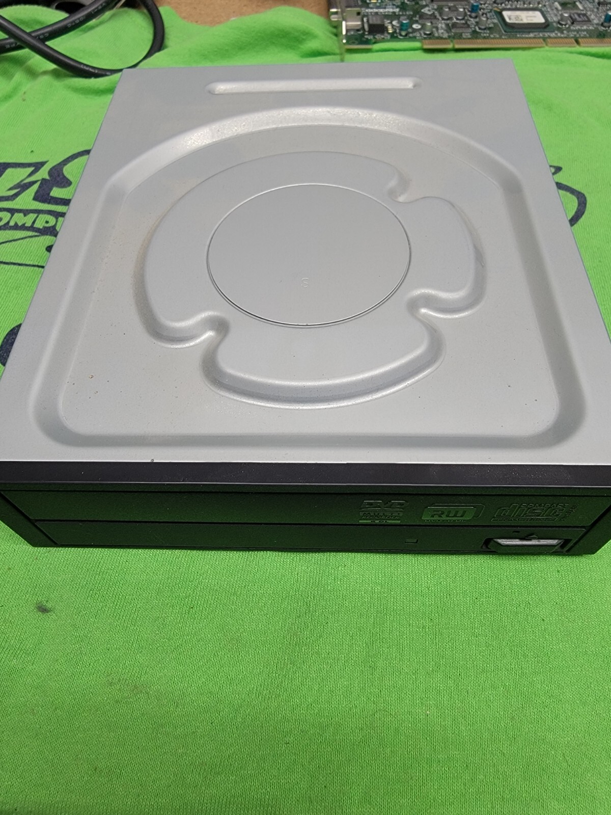 Sony Optiarc AD-7240S 24x SATA DVD-RW Rewriteable Drive - Black Bezel