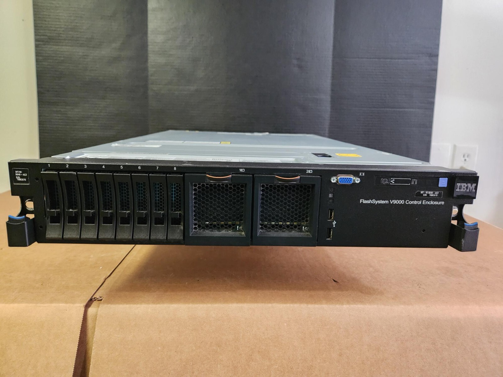IBM FLASHSYSTEM V9000 CONTROL ENCLOSURE 9848-AC2
