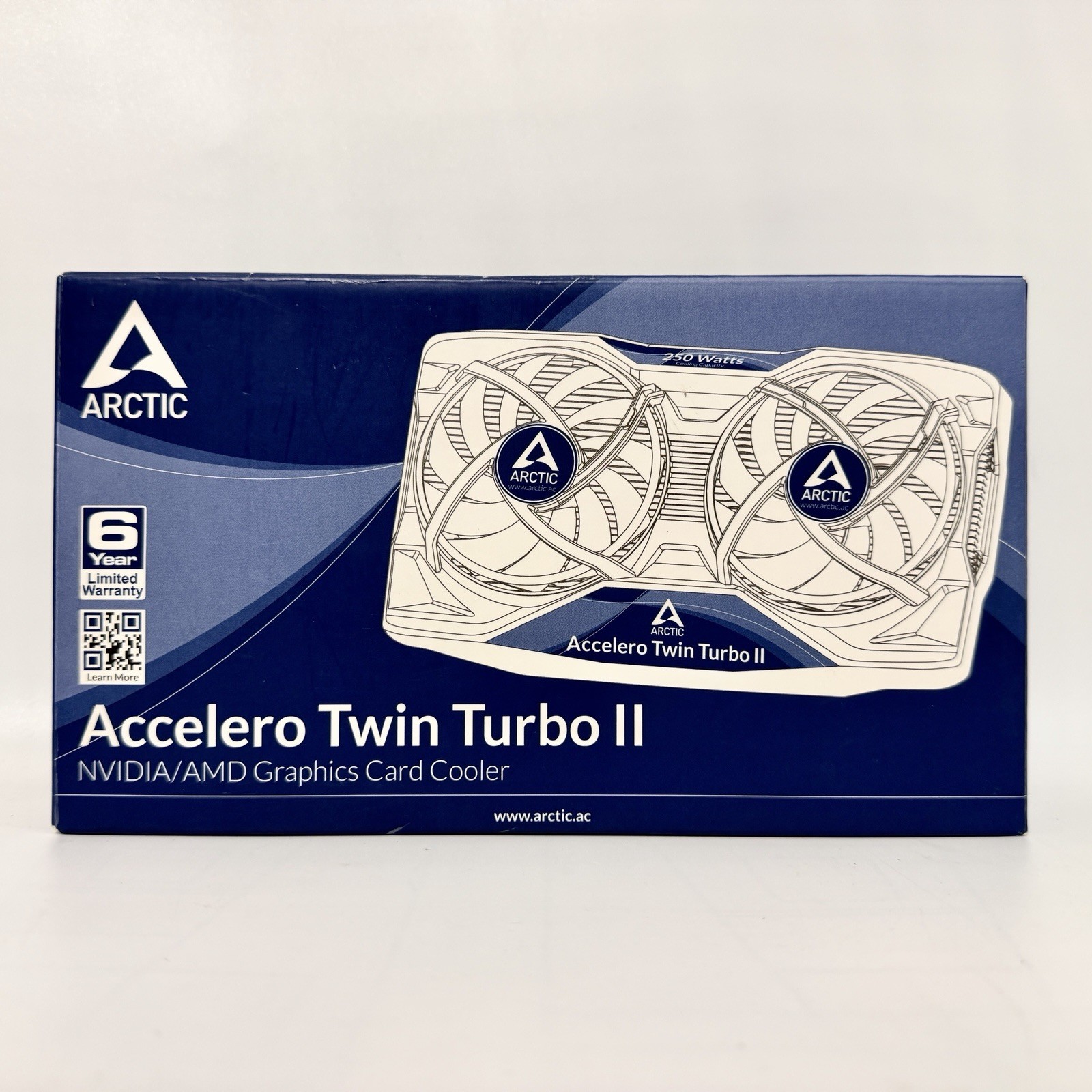 Arctic Accelero Twin Turbo ii Cooler Fan Control Nvidia AMD Graphics Card NEW