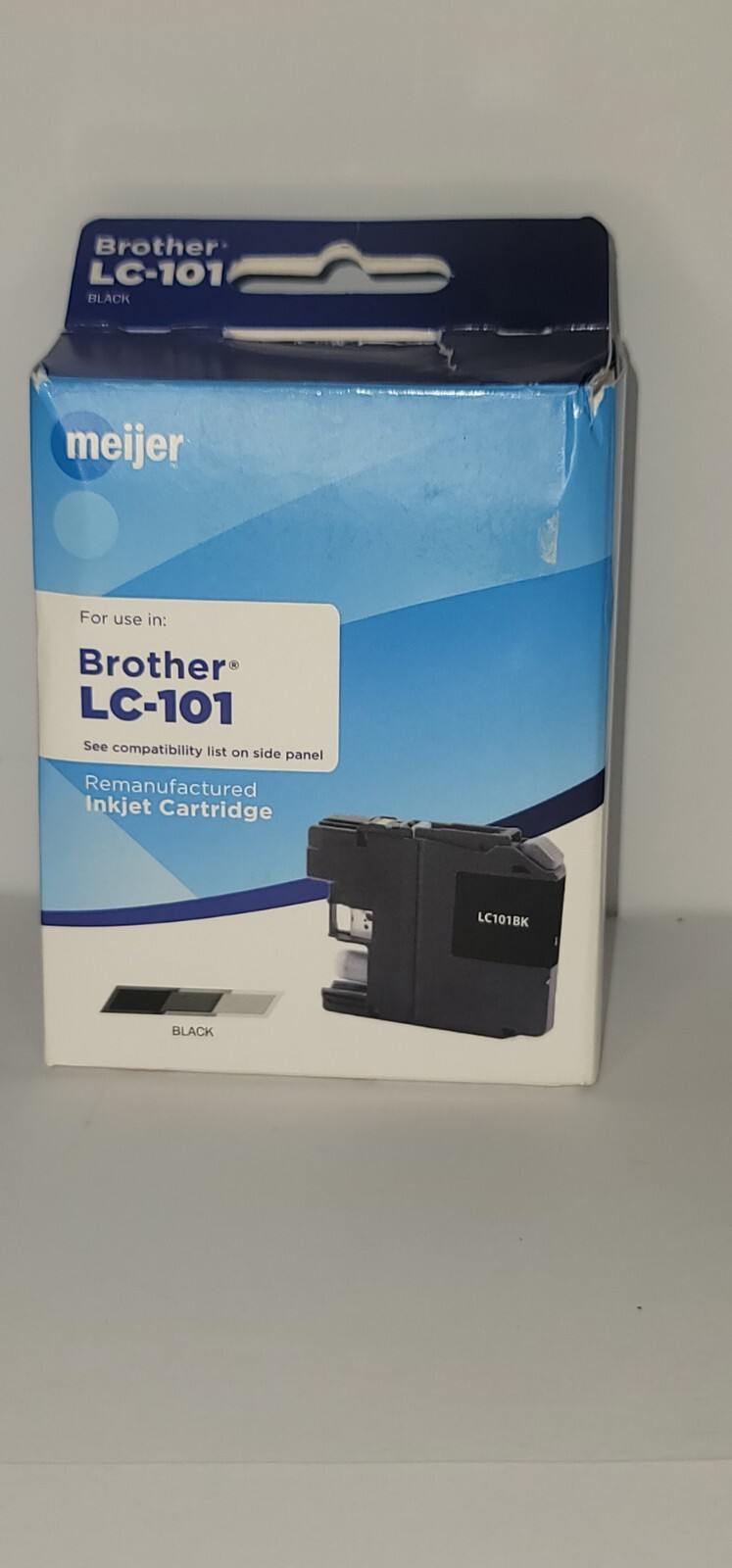 Meijers Brand Brother LC-101 Black Ink Jet pack Replacement Cartridge