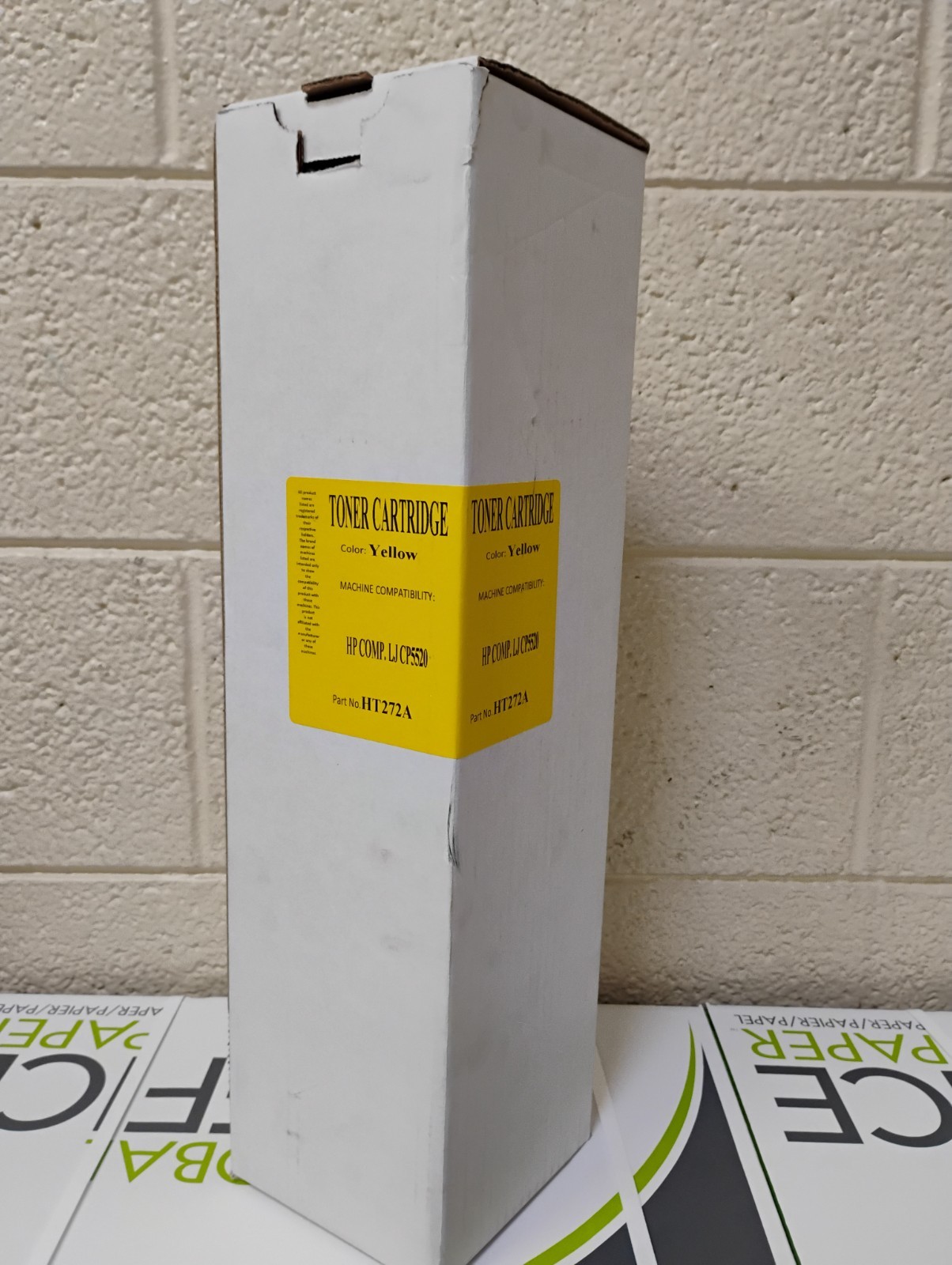 Compatible HP CE272A Yellow Toner Cartridge 650A   NEW